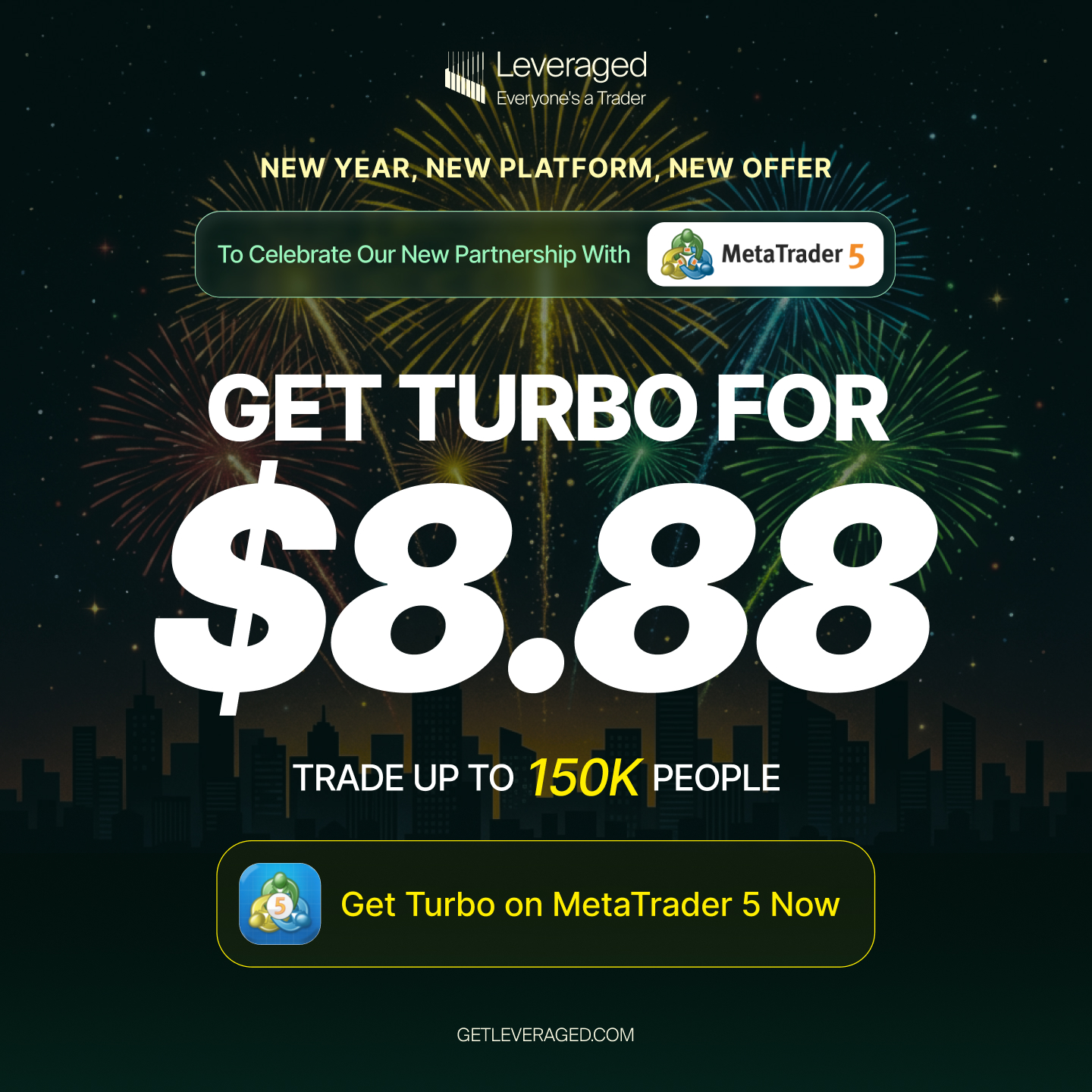 Leveraged - Everyone's a Trader Facebook ad