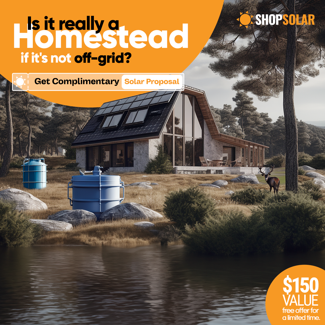 ShopSolar.com Facebook ad: Figure Out Which Solar Kit is Best for You