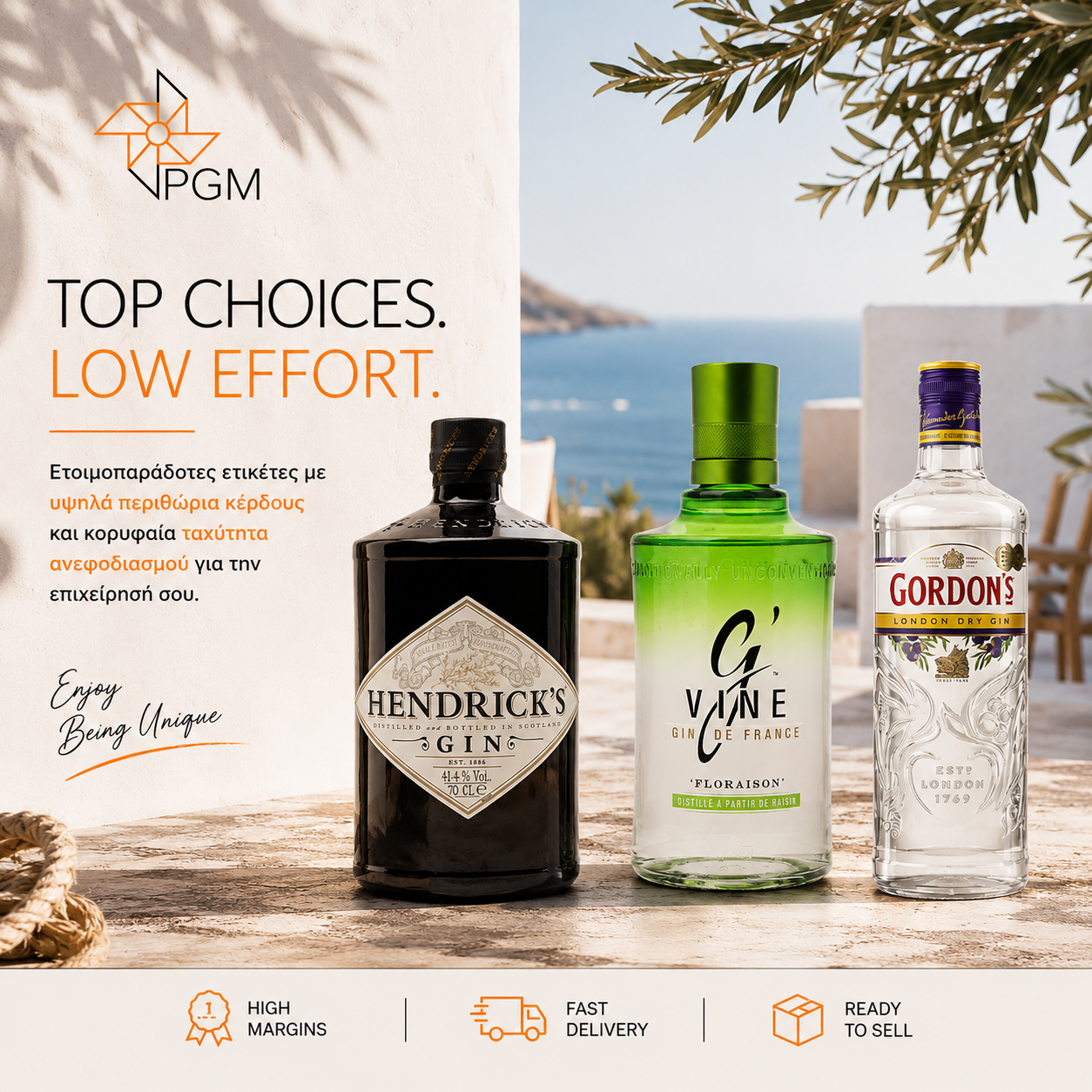 PGM Trade Superior Alcoholic Drinks Supply Facebook ad
