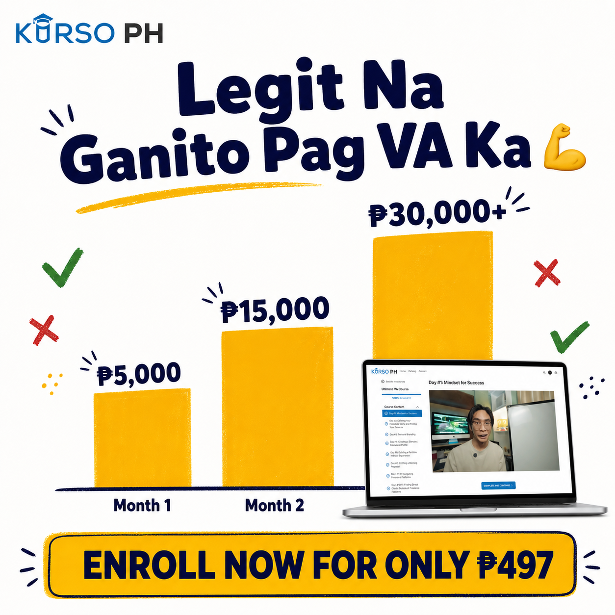 Kurso.ph Facebook ad