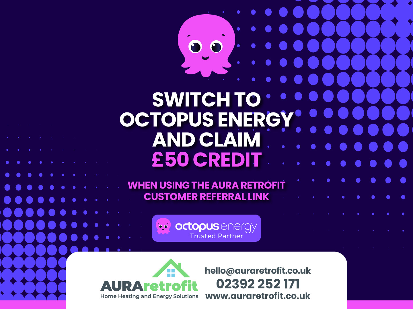 Aura Retrofit Facebook ad: Aura Retrofit | Home Heating and Energy Solutions