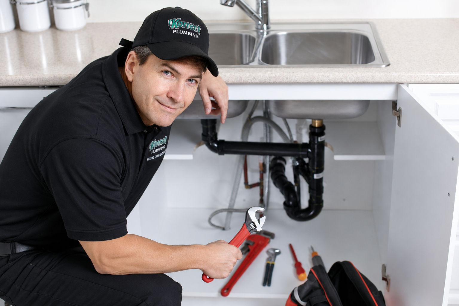 Korrect Plumbing, Heating & Air Conditioning, Inc. Facebook ad