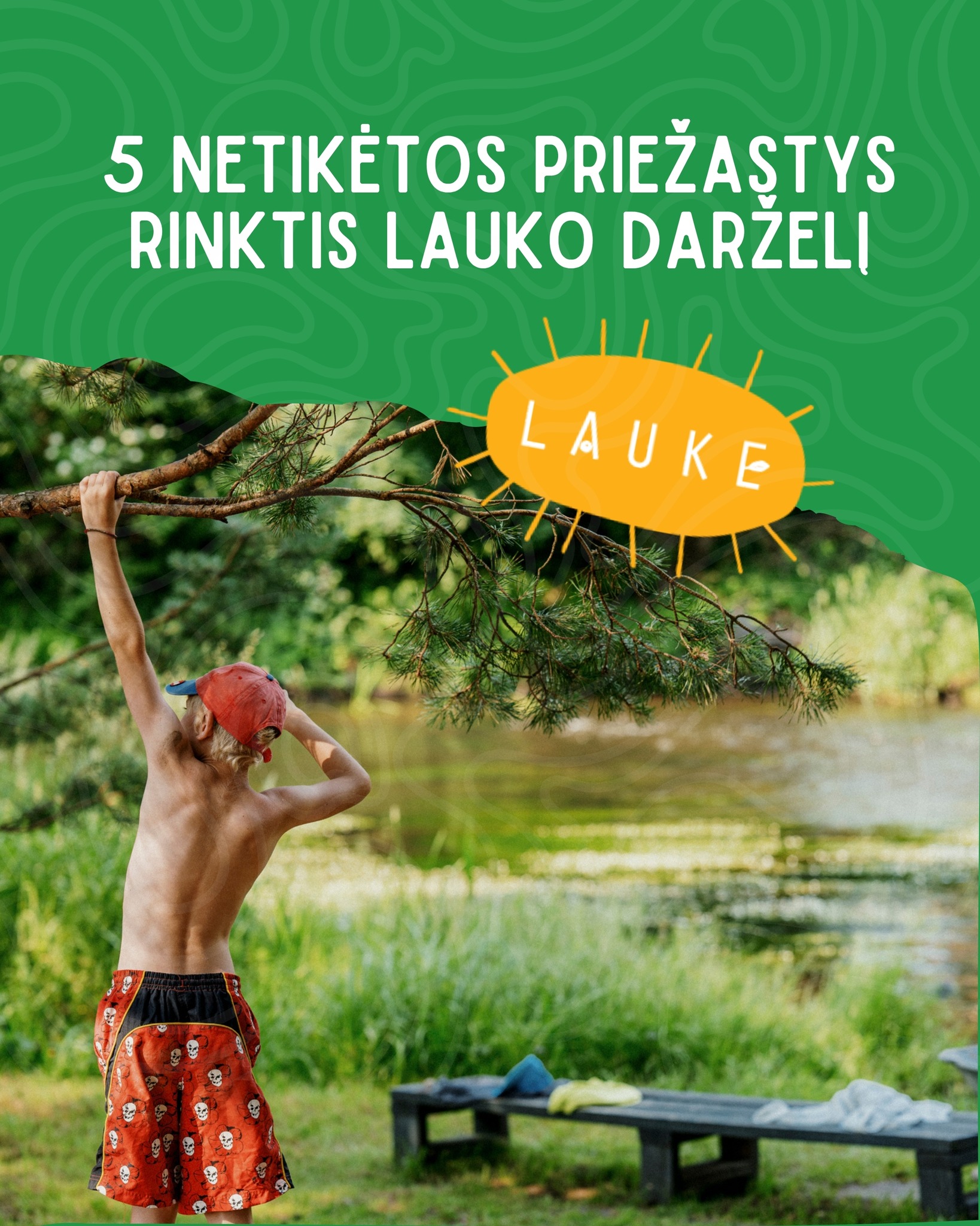 Lauko darželis-mokykla Facebook ad: O jeigu geriausias sprendimas vaikui būtų visai kitoks…
