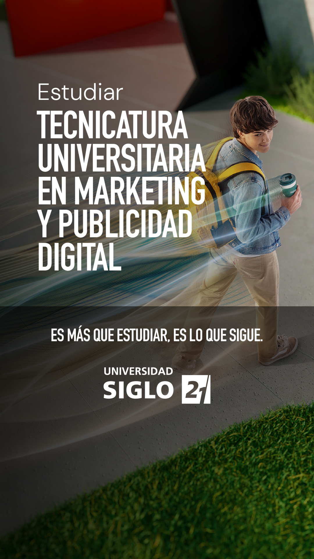 Universidad Siglo 21 Facebook ad