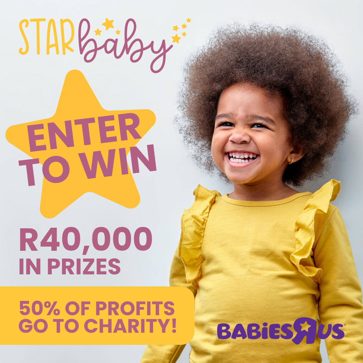 StarBaby South Africa Facebook ad from May 21, 2025