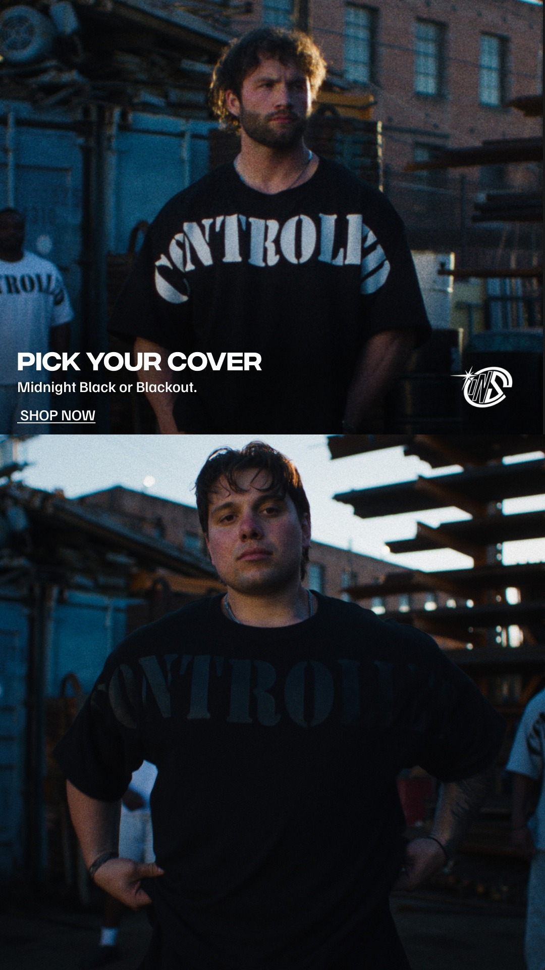 Controlled Insanity Facebook ad: MIDNIGHT BLACK