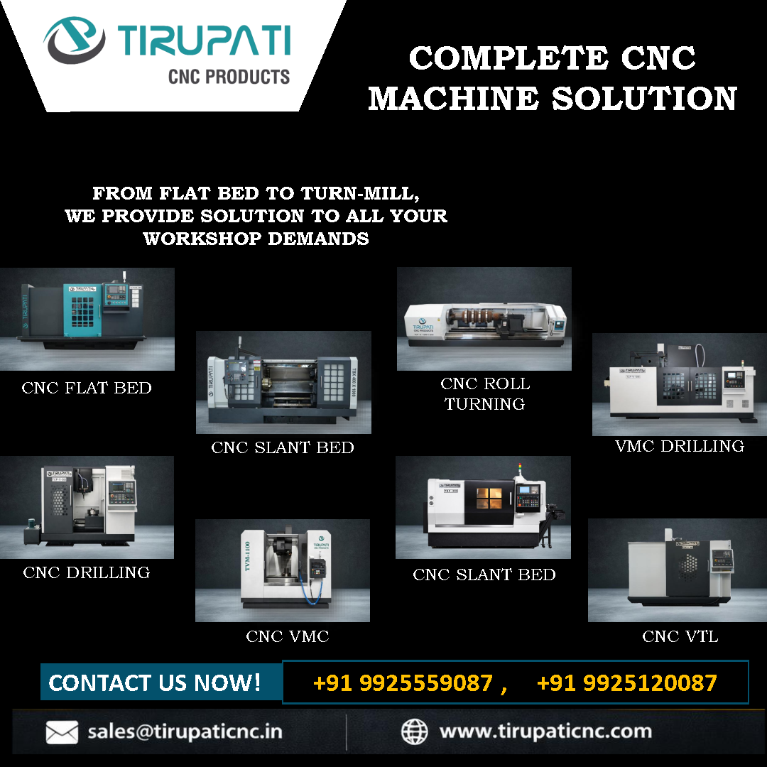 Tirupati CNC Products Facebook ad: Tirupati CNC Products Established in the year 1988…