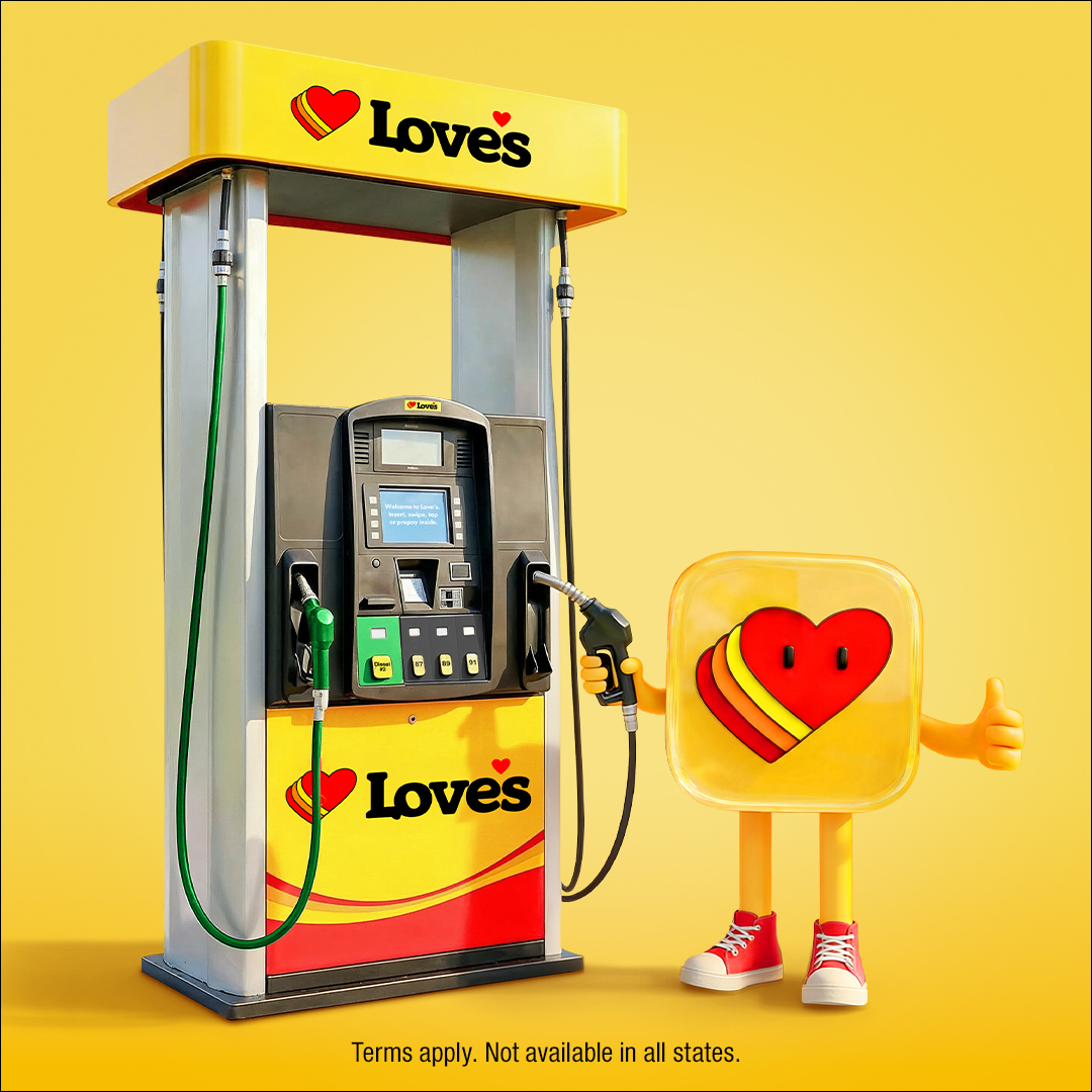 Love's Travel Stops Facebook ad
