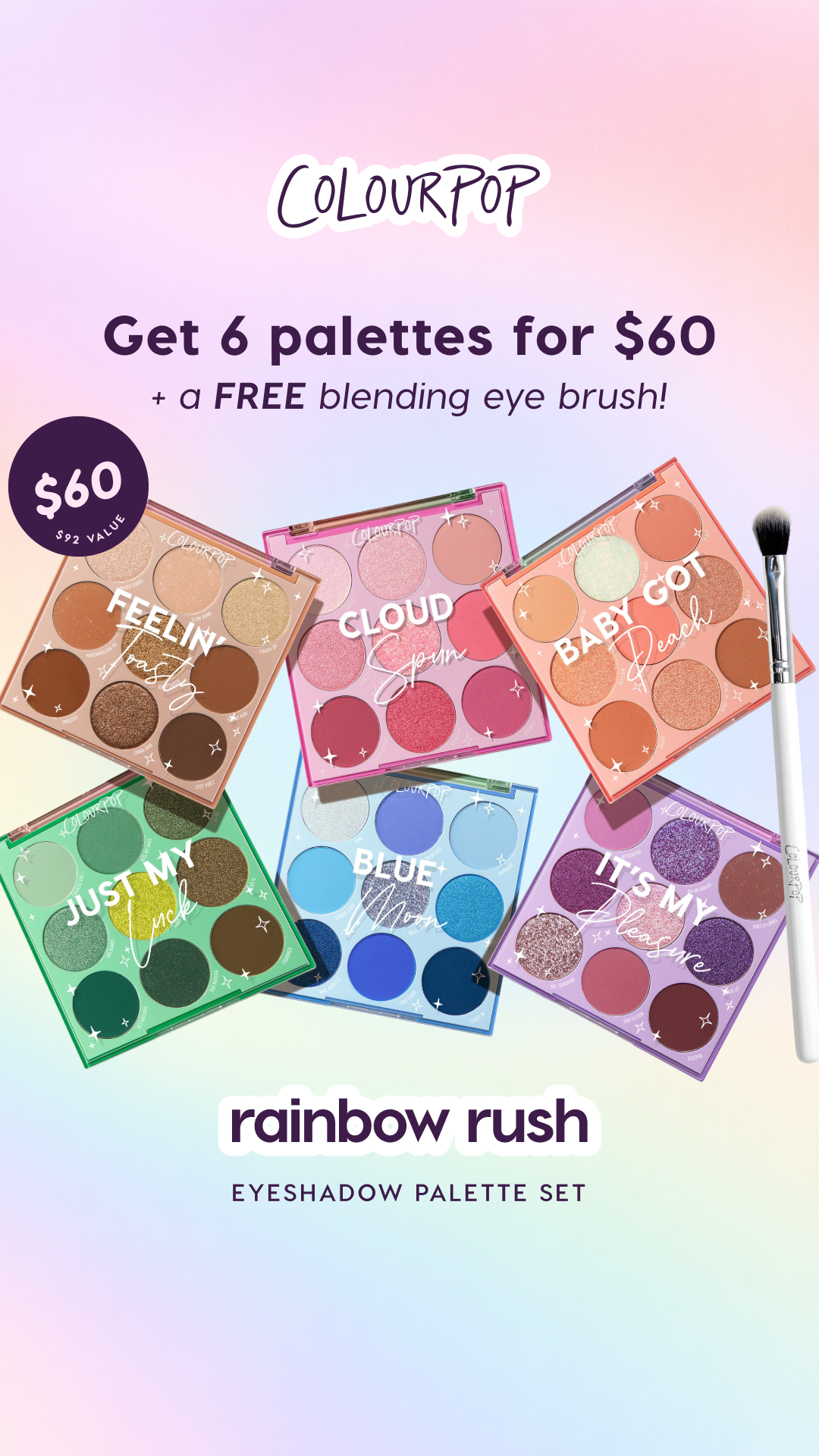 ColourPop Facebook ad