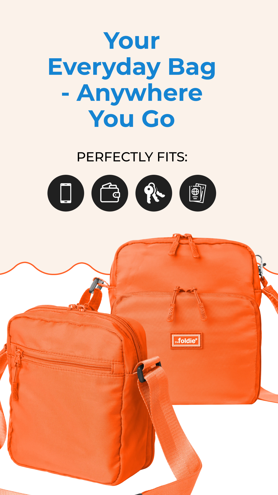 The Foldie Facebook ad from Mar 2, 2026