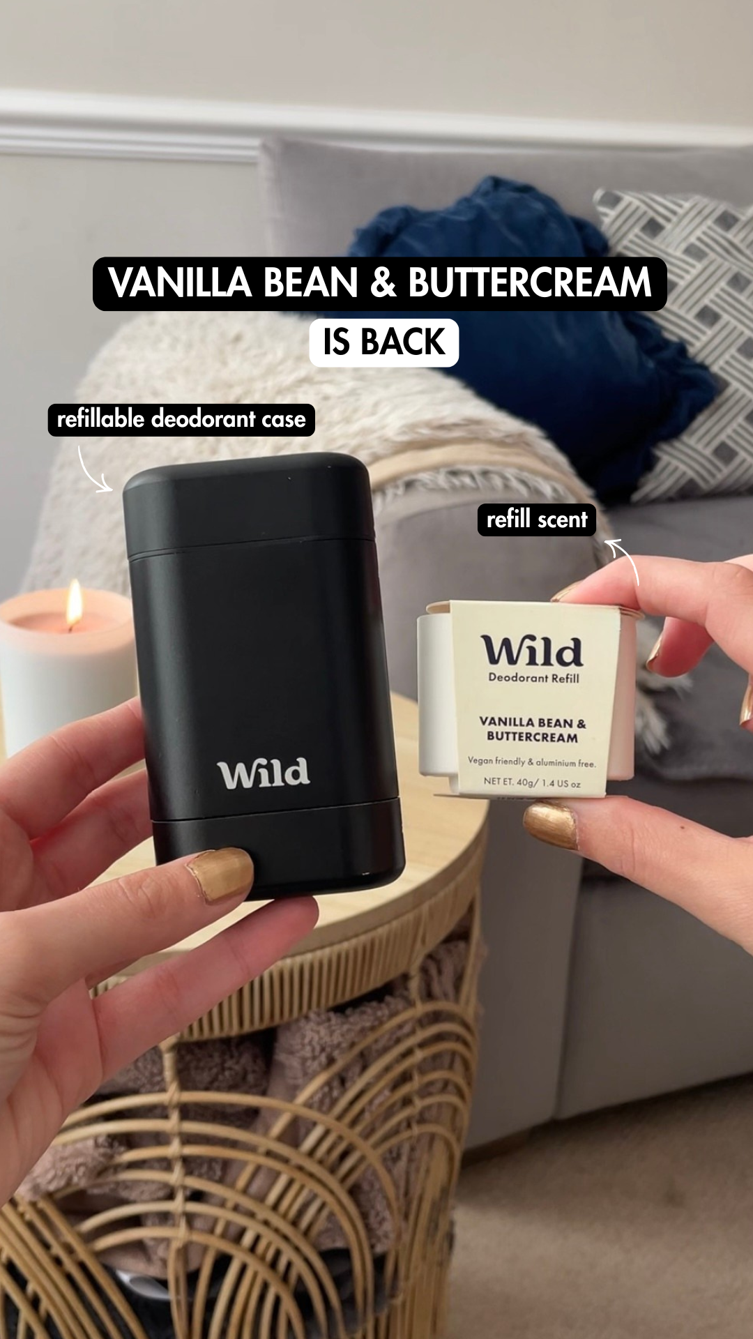 Wild Facebook ad: Your favorite scent is back