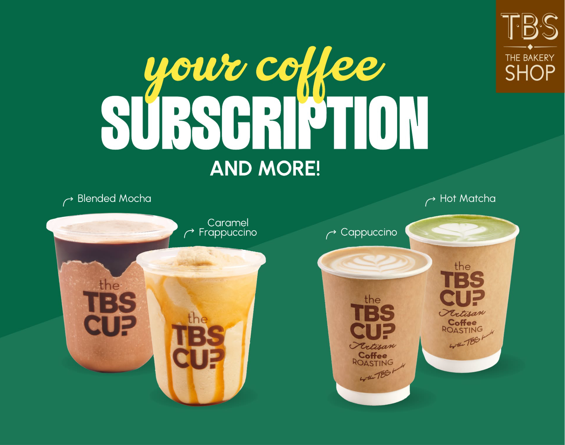 TBS (The Bakery Shop) Facebook ad: Something for every mood.
