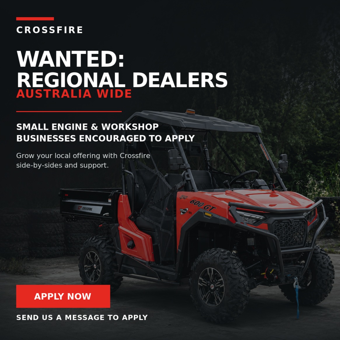 Crossfire Motorcycles Facebook ad
