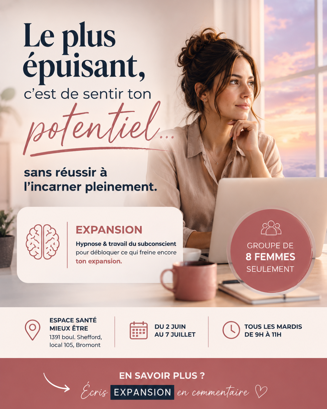 AKASHA-Hypnose Spirituelle Quantique Facebook ad from May 6, 2026