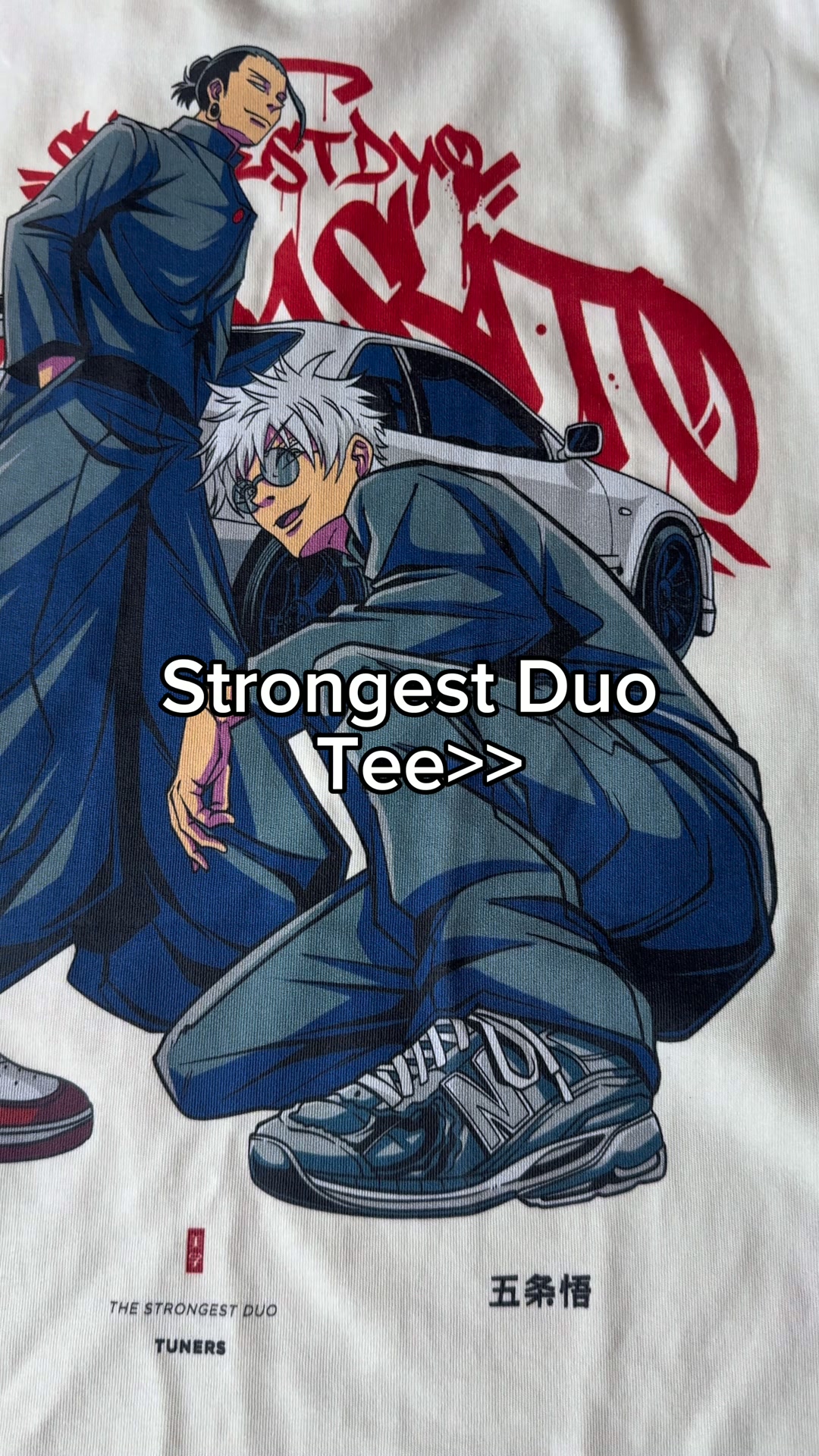Iced Tea Aesthetics Facebook ad: Anime Inspired Streetwear