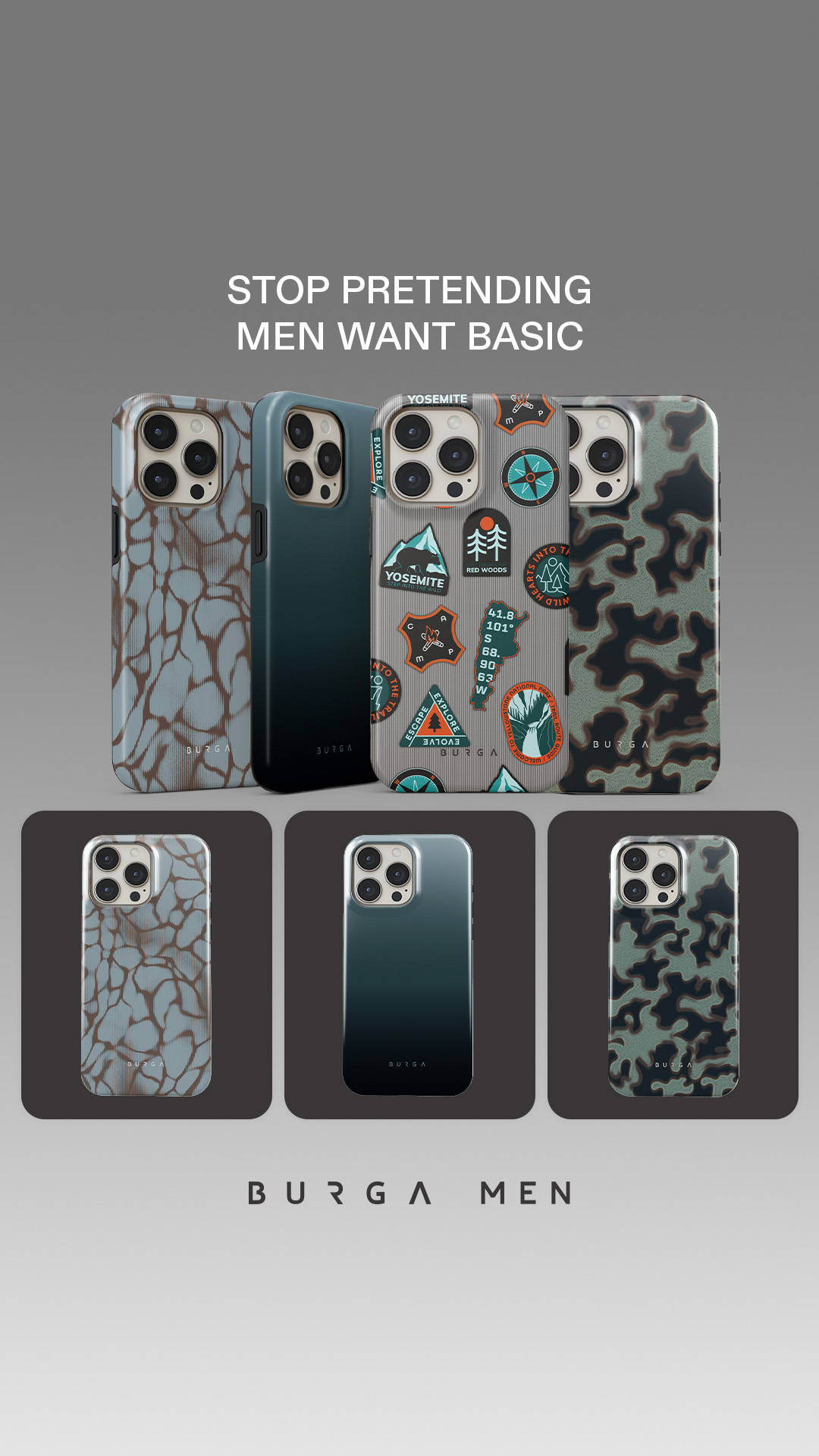 BURGA Phone Cases Facebook ad