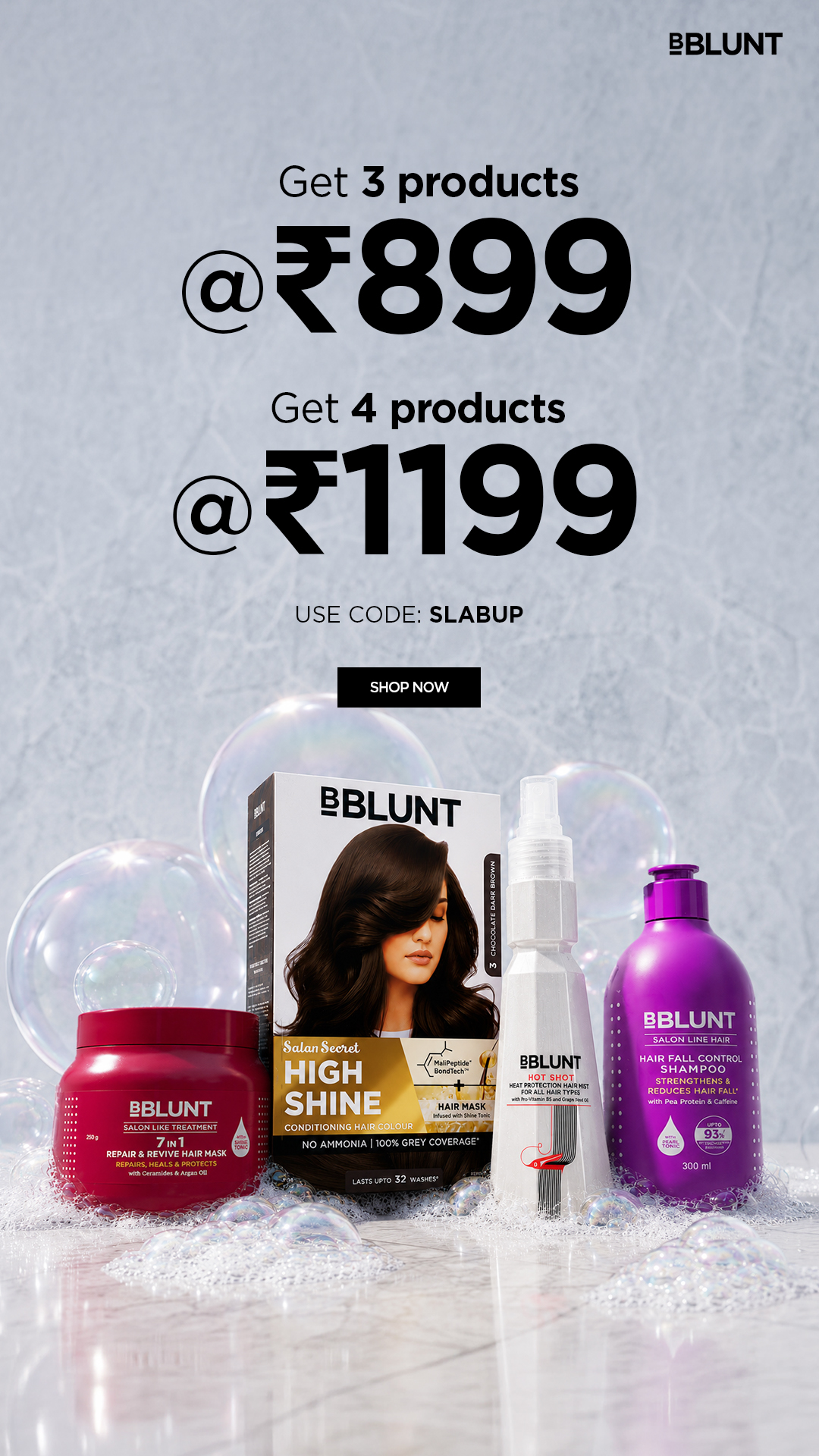 BBLUNT India Facebook ad