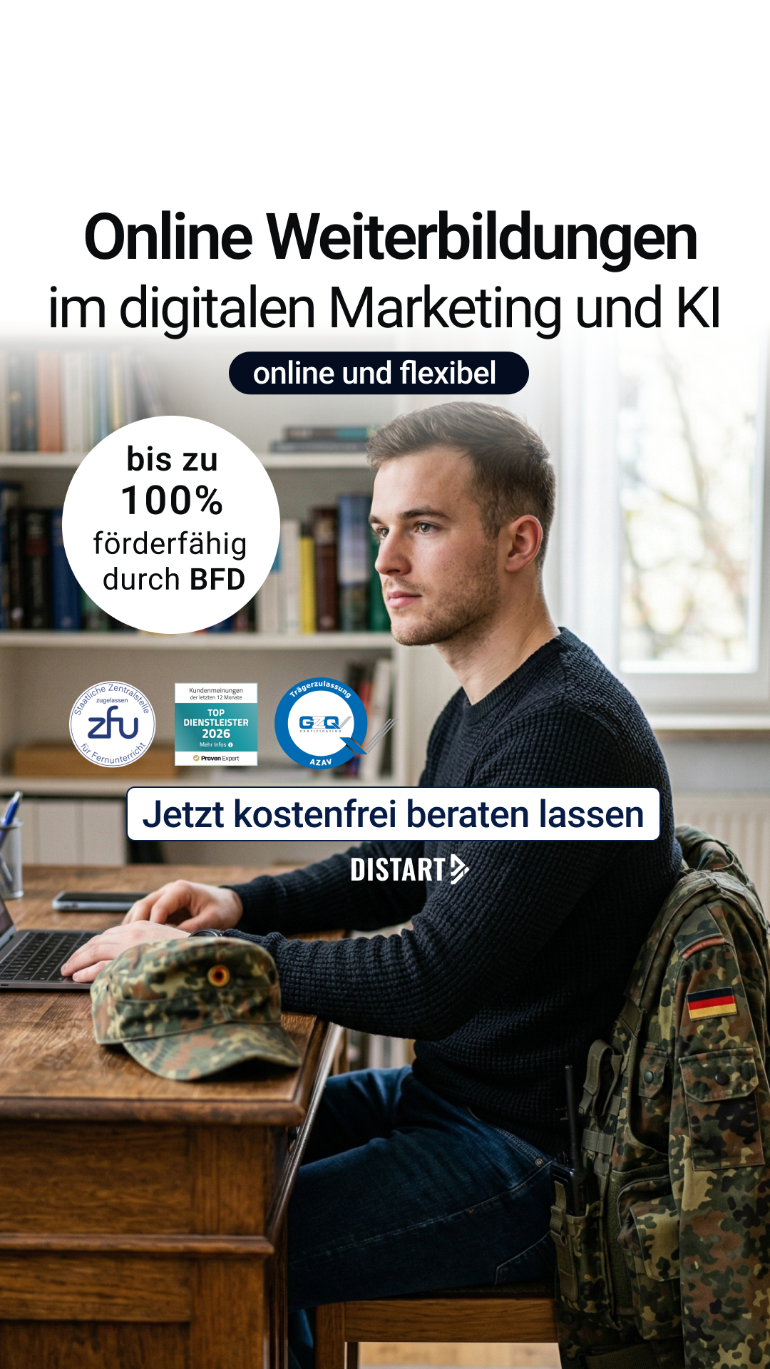 Distart Facebook ad