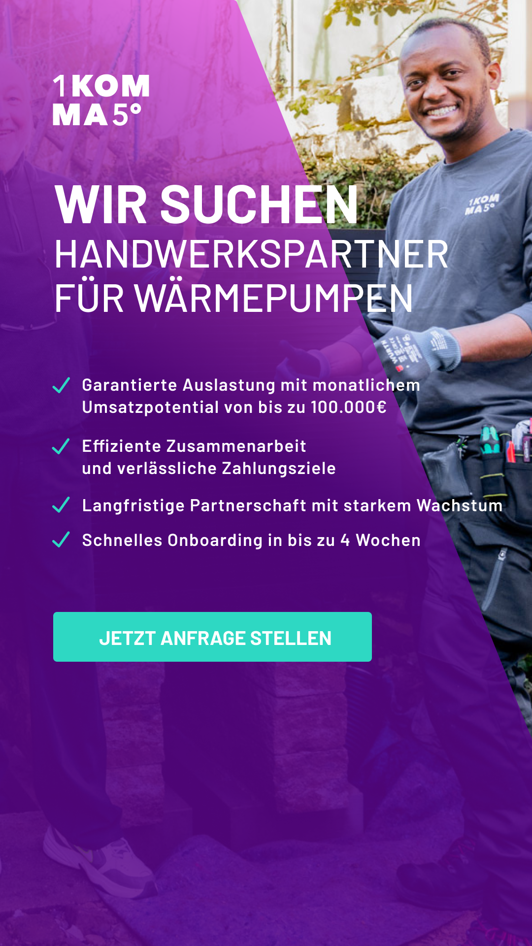 1KOMMA5GRAD Facebook ad