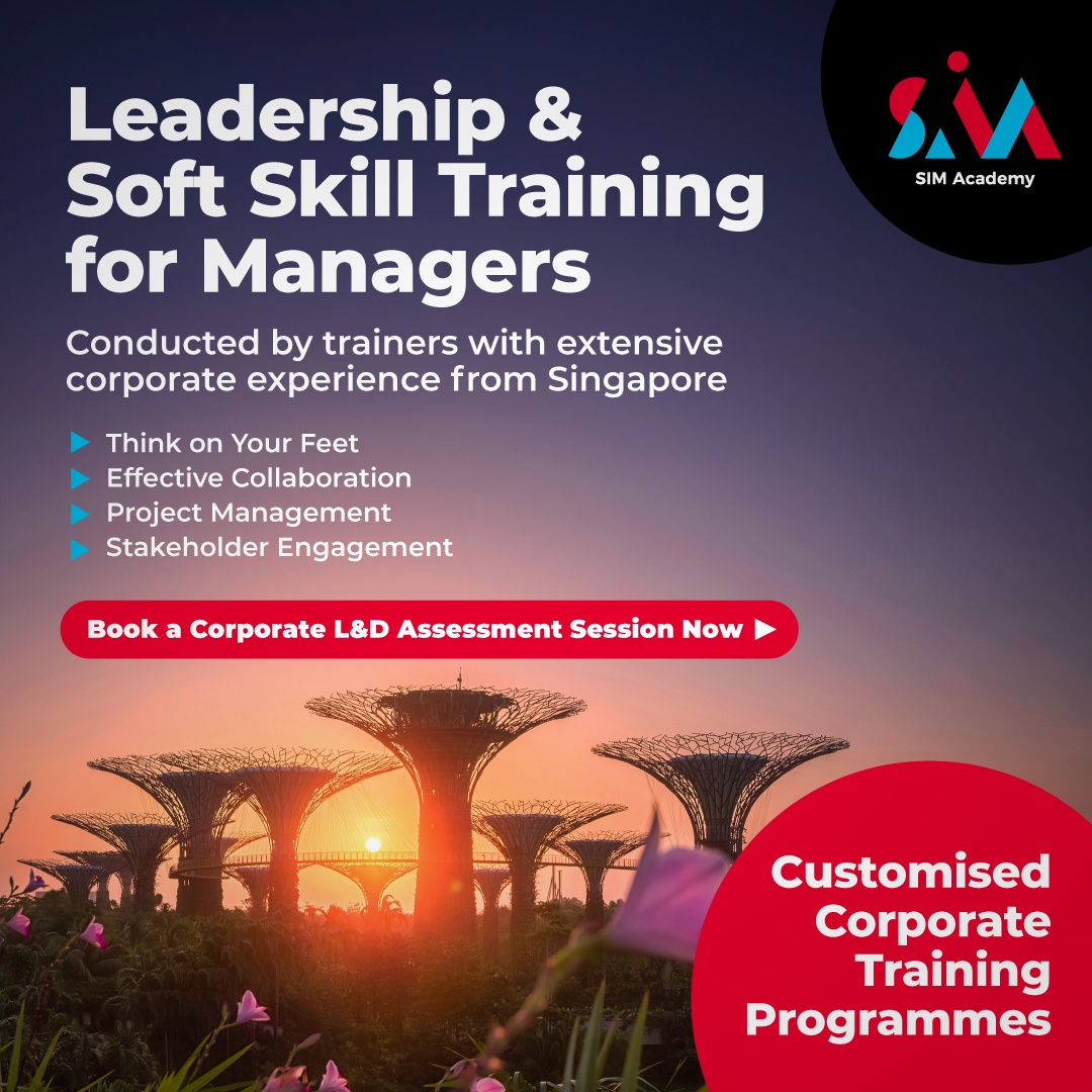 SIM Academy Facebook ad: Corporate Learning Solution | SIM Academy