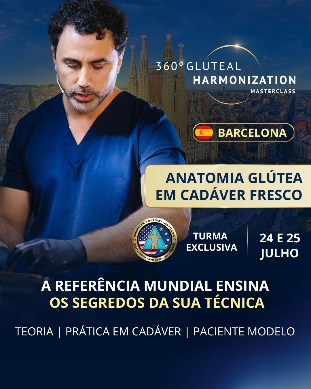Roberto Chacur Facebook ad: 360 Gluteal Harmonization Masterclass, Barcelona, Dr…