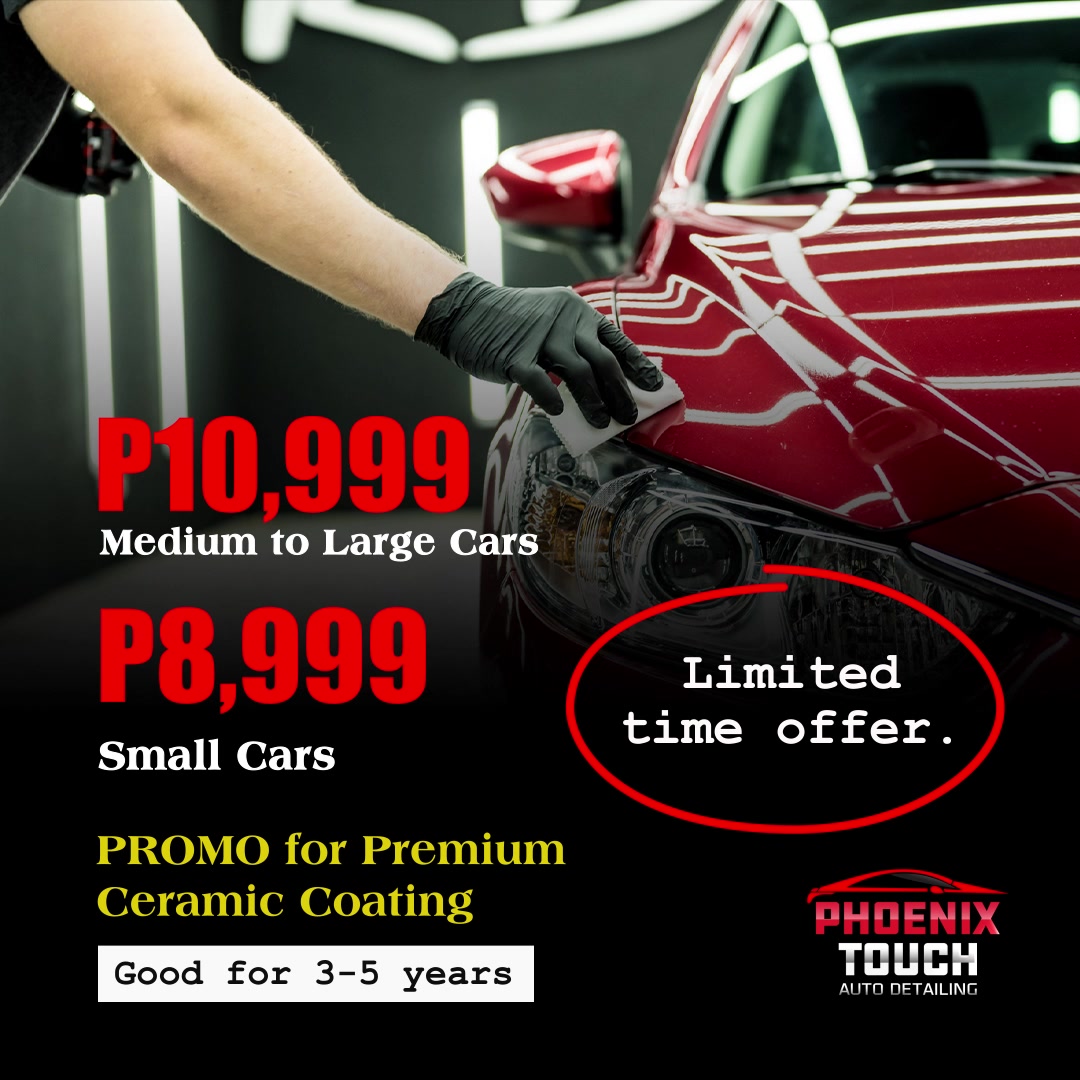 Phoenix Touch Auto Detailing Facebook ad: 10,999 for SUV's - Ceramic Coating Opening PROMO