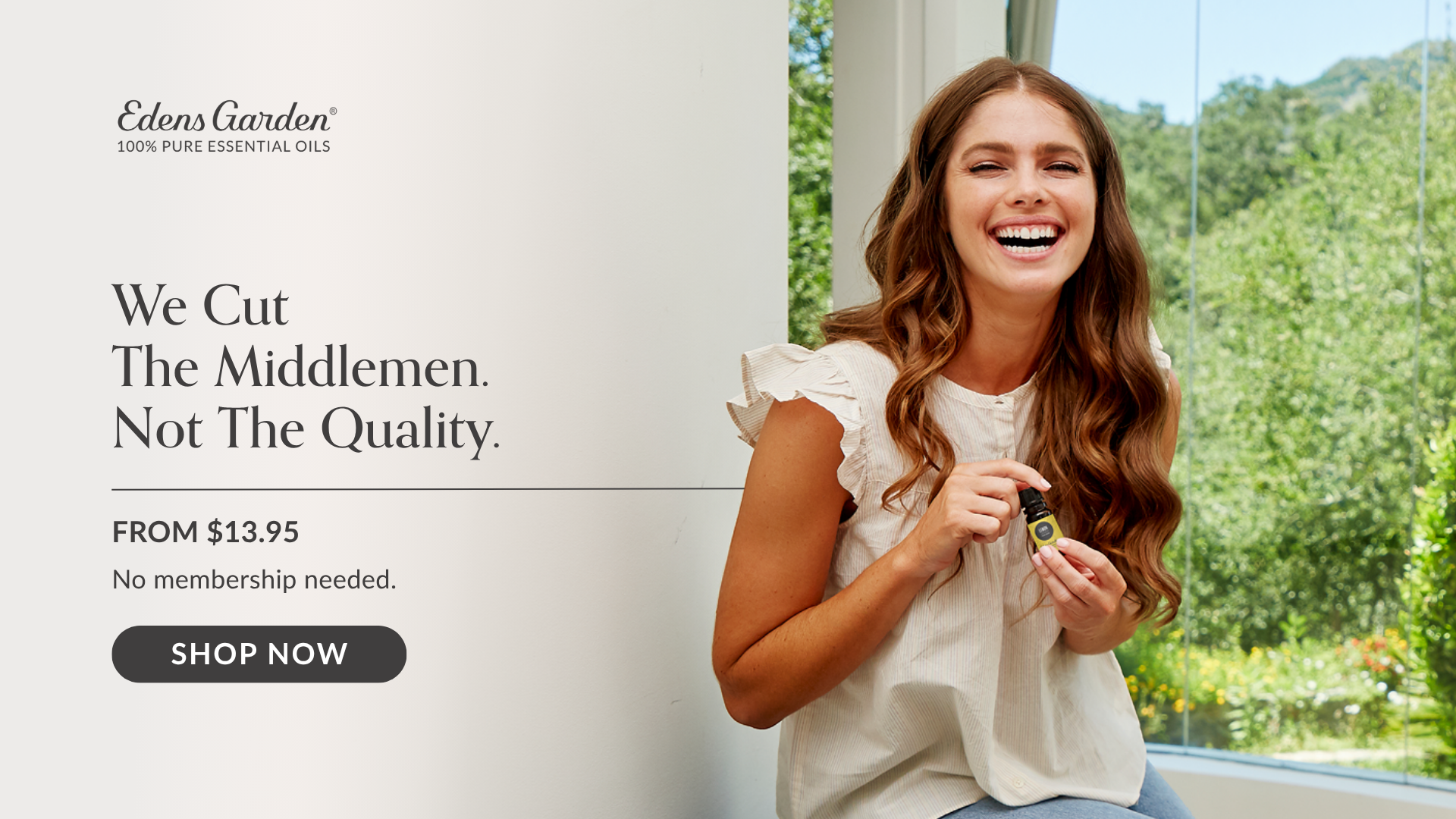 Edens Garden Essential Oils Facebook ad