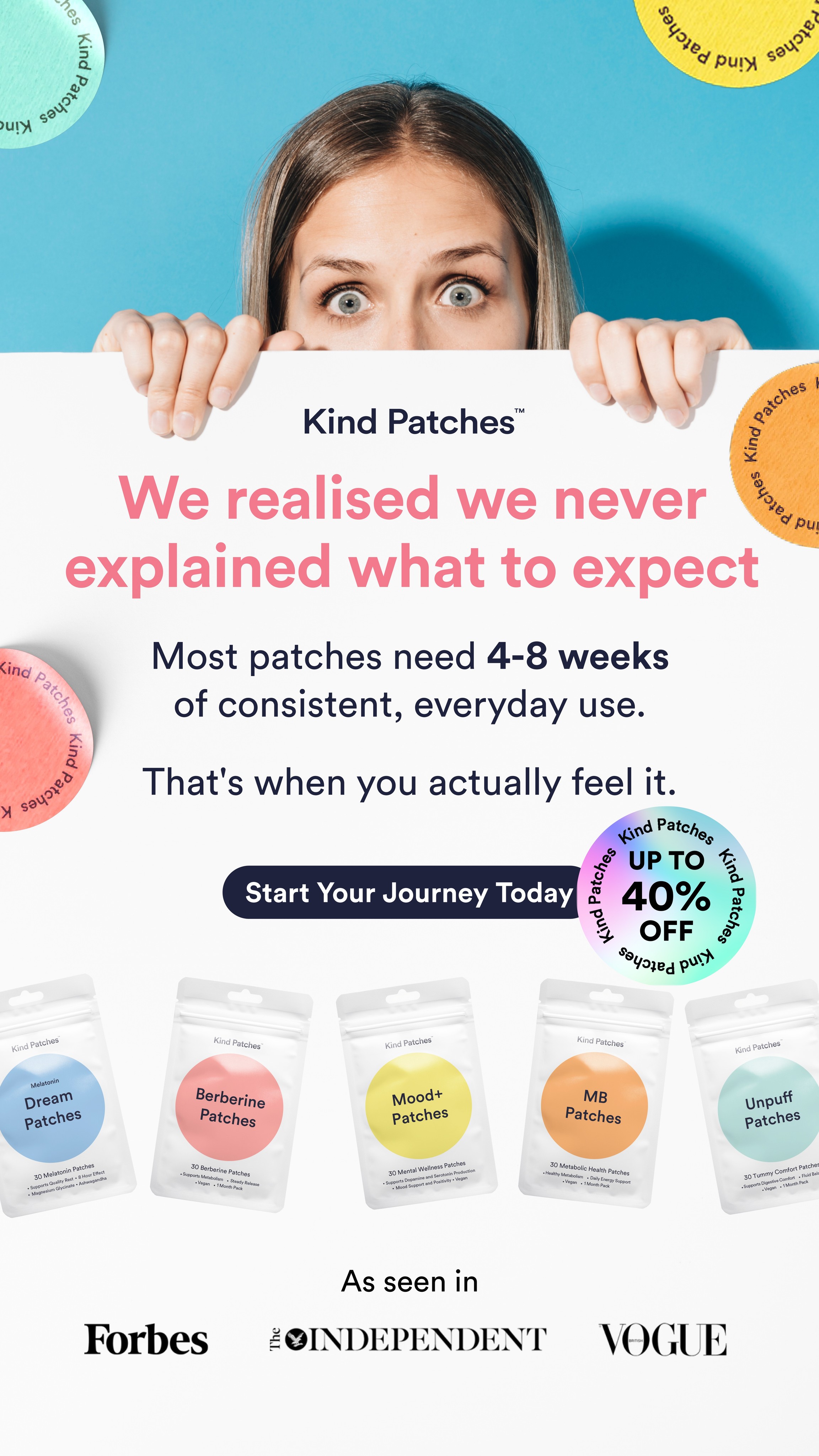 Kind Patches Facebook ad