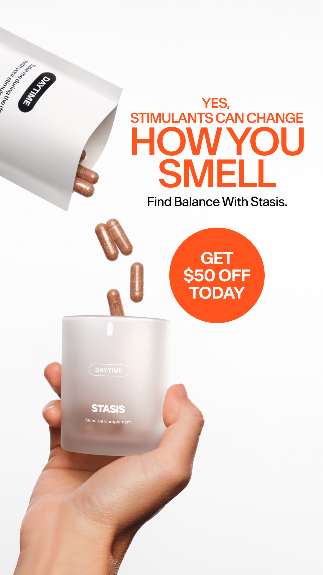 Stasis Facebook ad