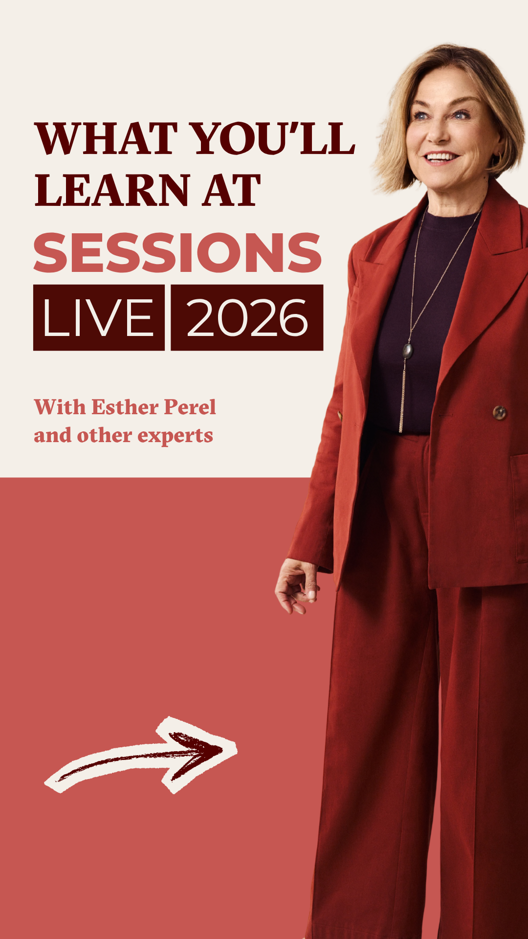 Esther Perel Facebook ad from Apr 30, 2026