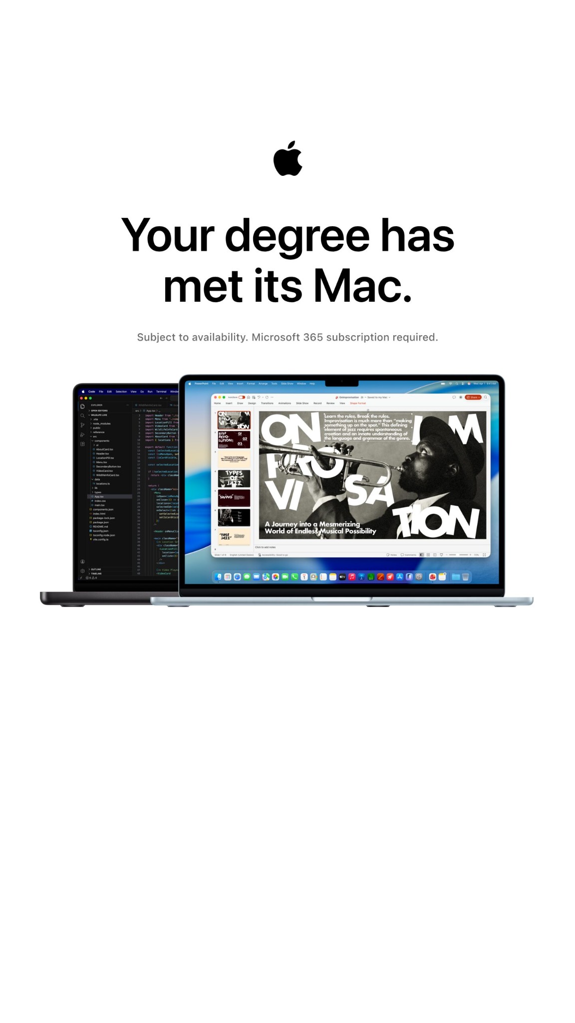 Apple Facebook ad