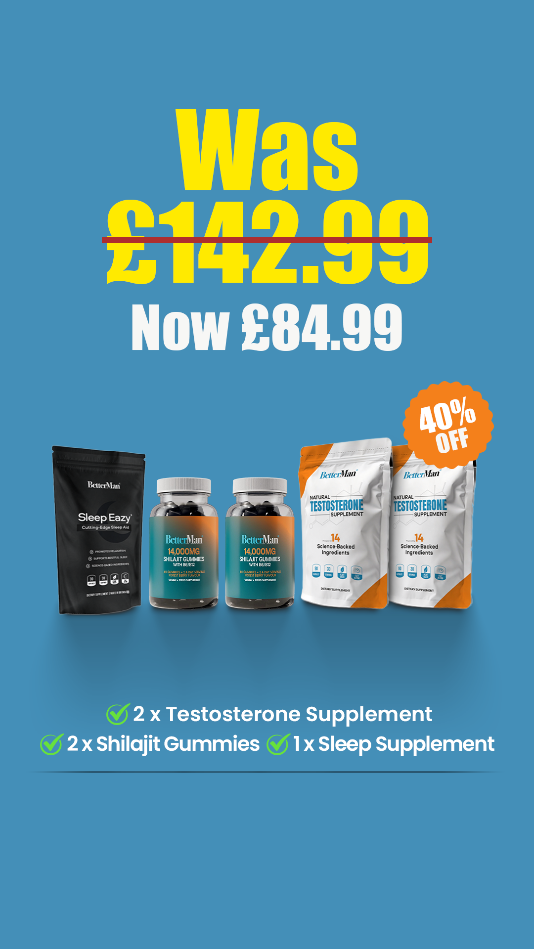 Betterman Labs Facebook ad