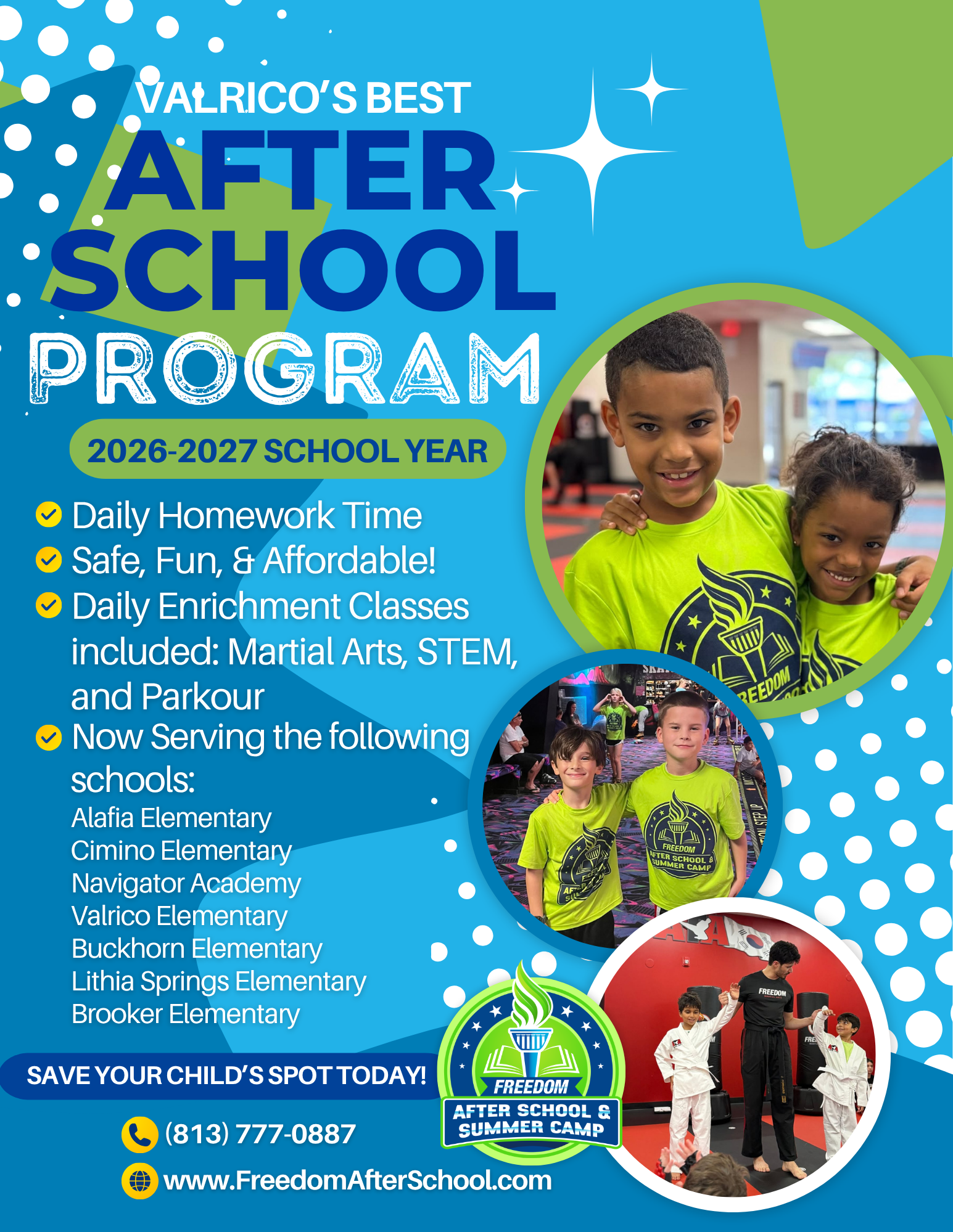 Freedom's Best After School & Summer Camp Program Facebook ad