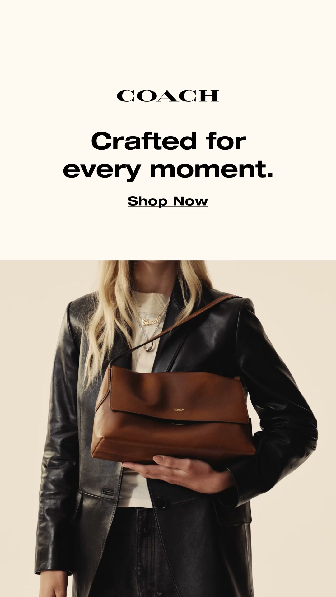 Coach Facebook ad from Aug 24, 2026