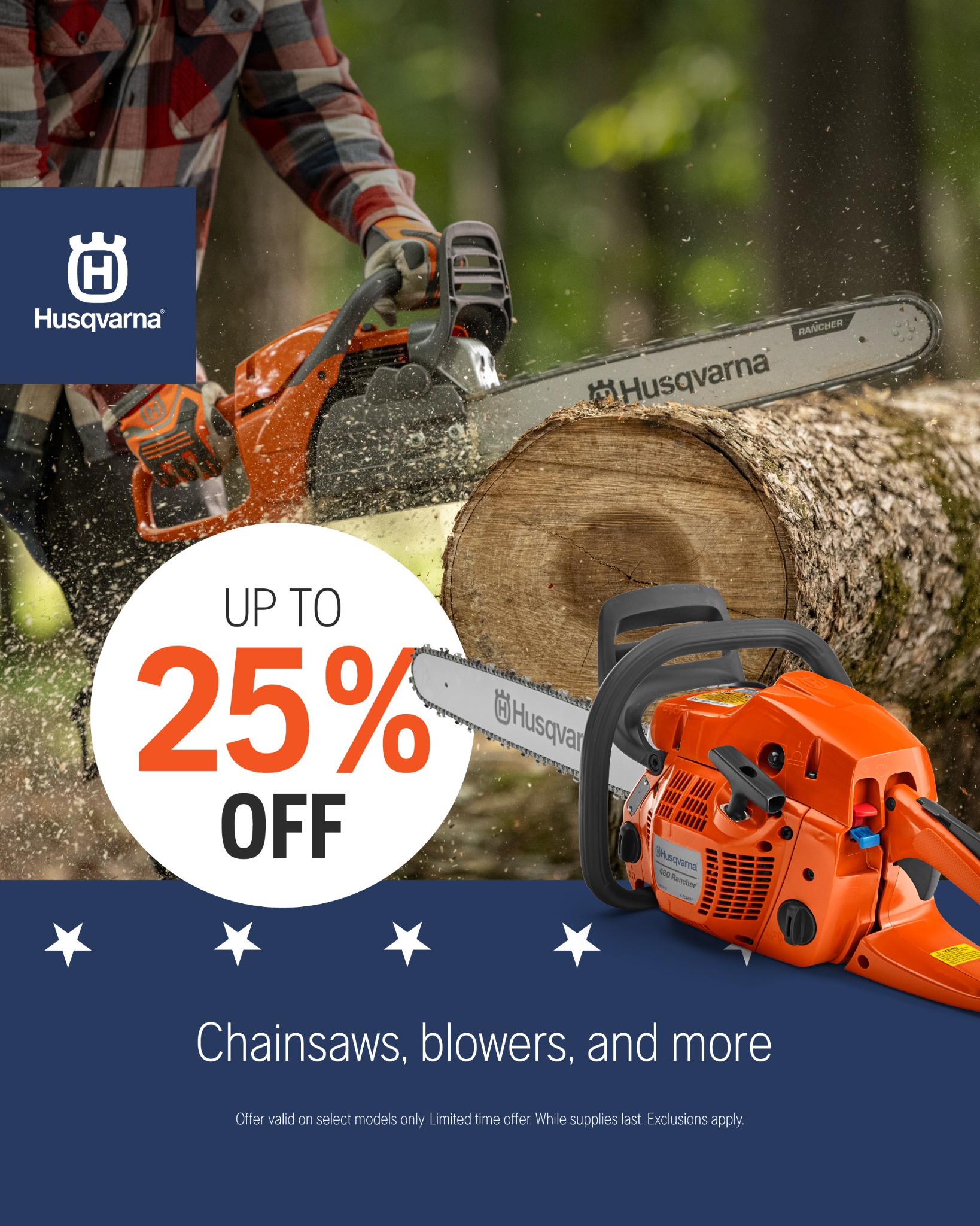 Husqvarna Facebook ad