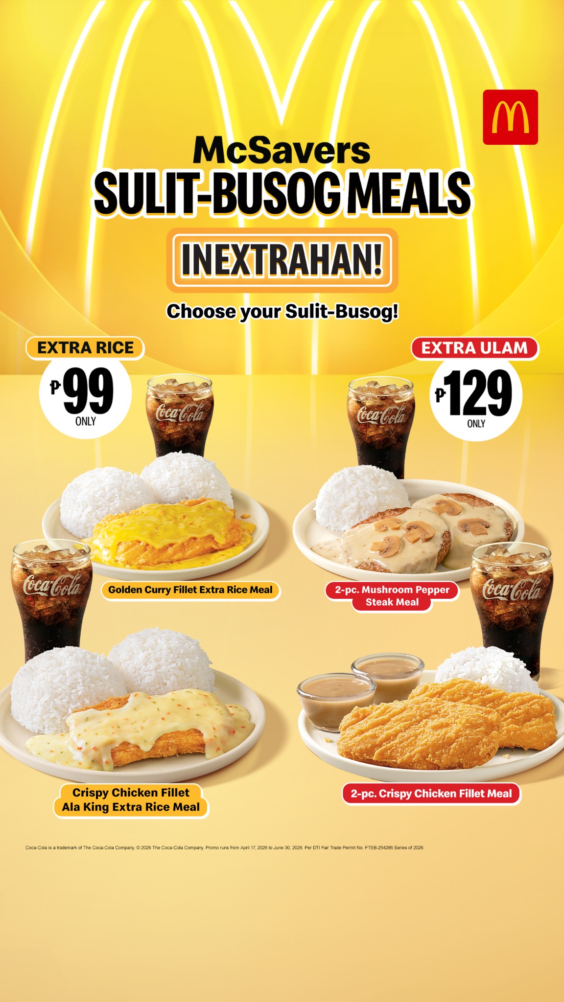 McDonald's Facebook ad