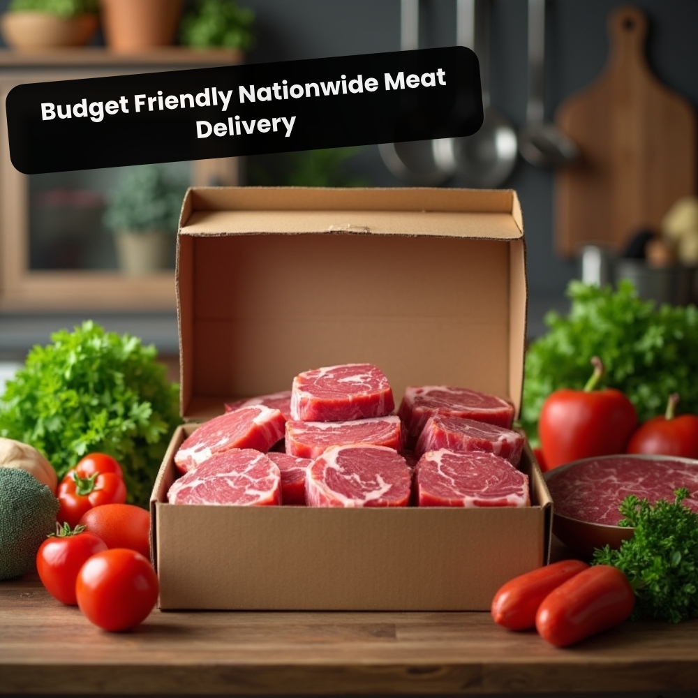 SmartSearches Central Facebook ad: Budget Friendly Nationwide Meat Delivery: