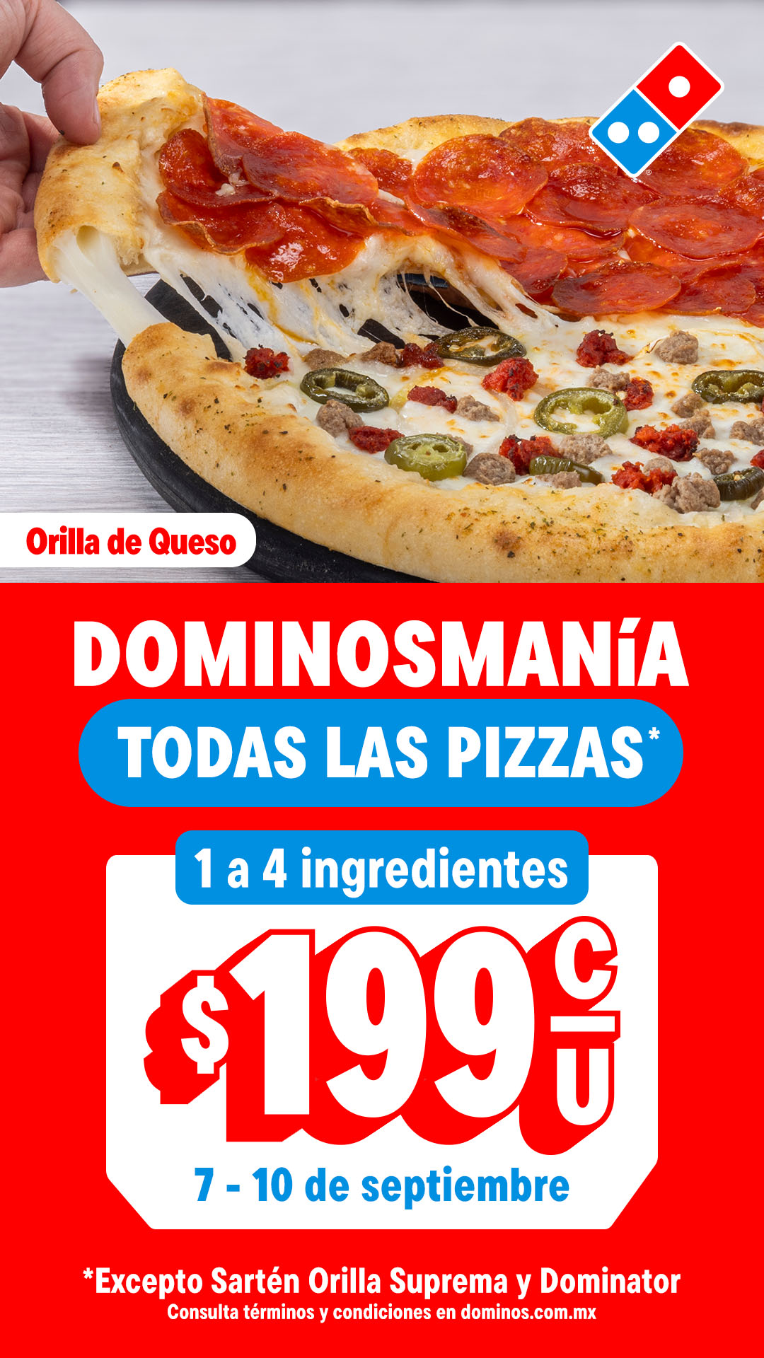 Domino's Mx Facebook ad