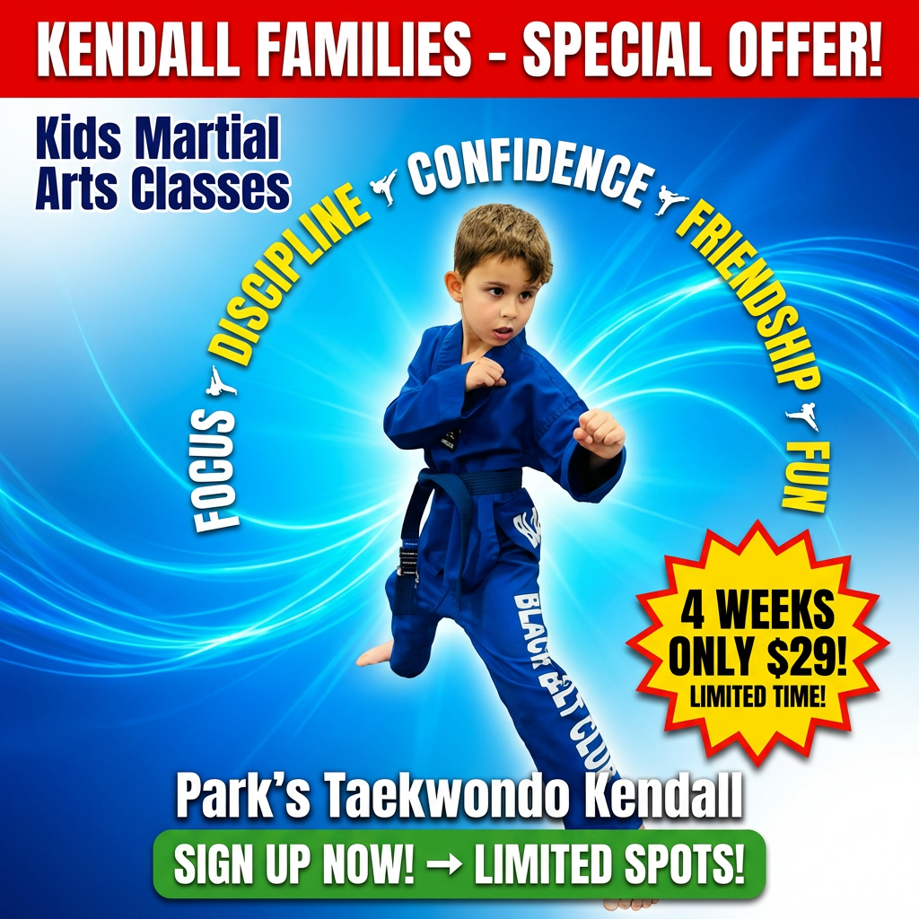 Parks Taekwondo Kendall, FL Facebook ad