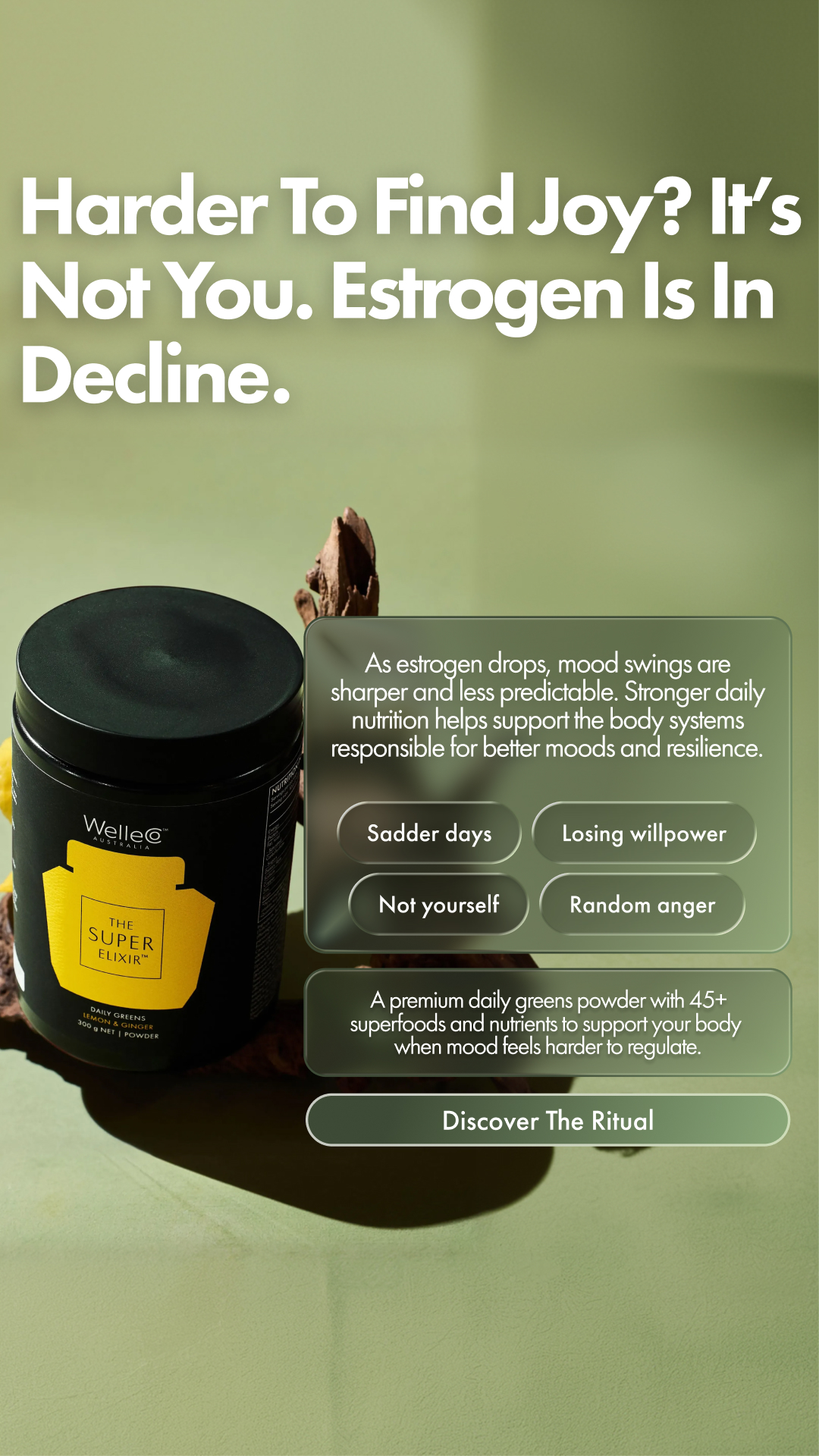 WelleCo Facebook ad