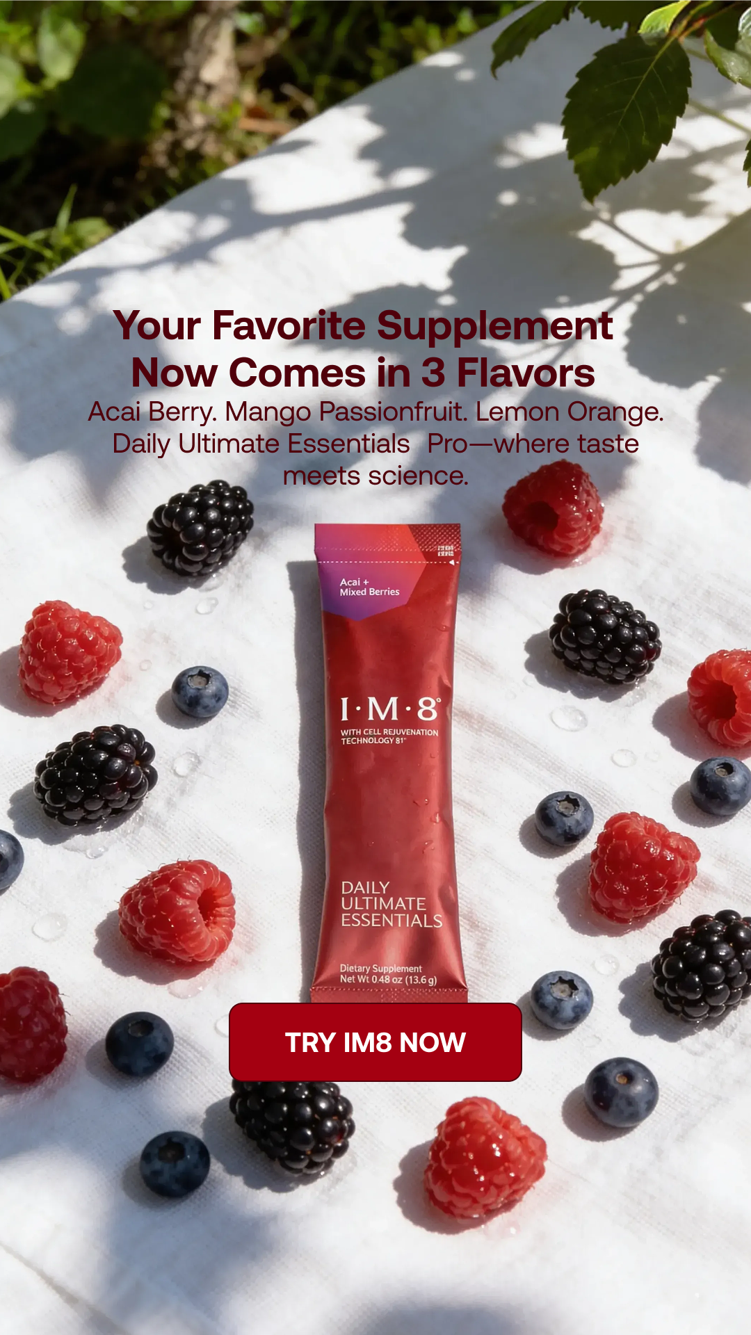 IM8 Health Facebook ad