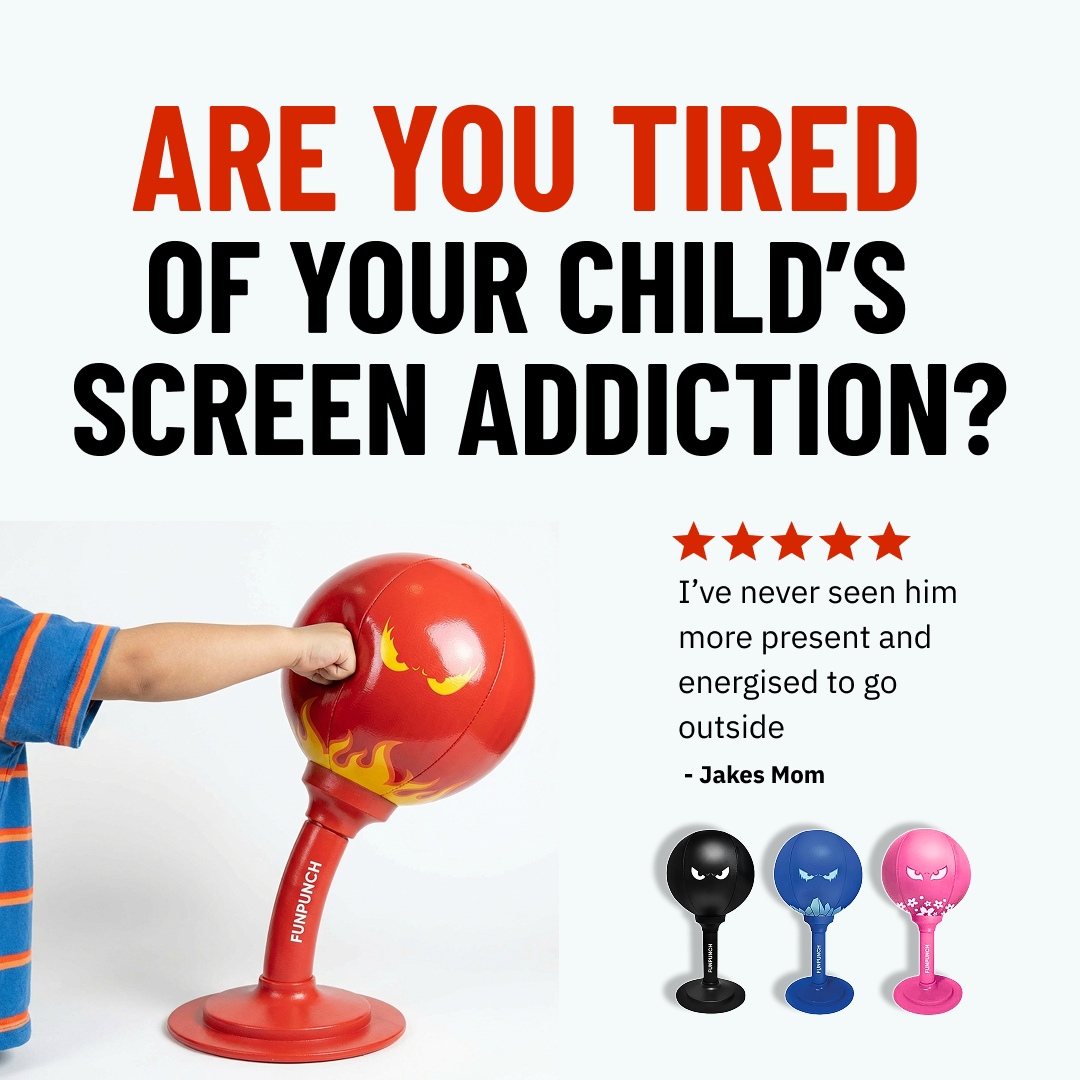 Funpunch ORG Facebook ad: TIRED of Toys That Don’t Last?
