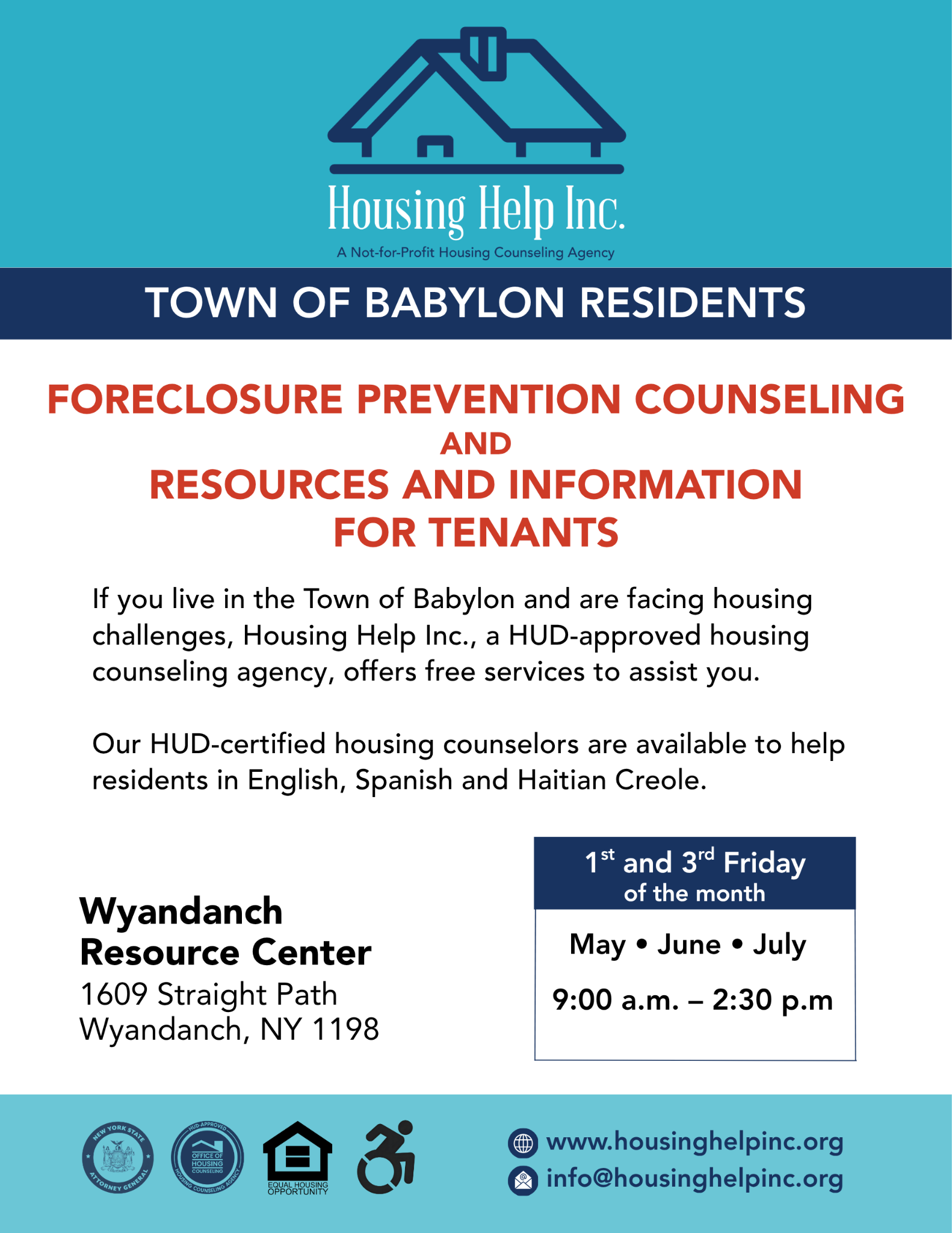 Housing Help Inc. Facebook ad