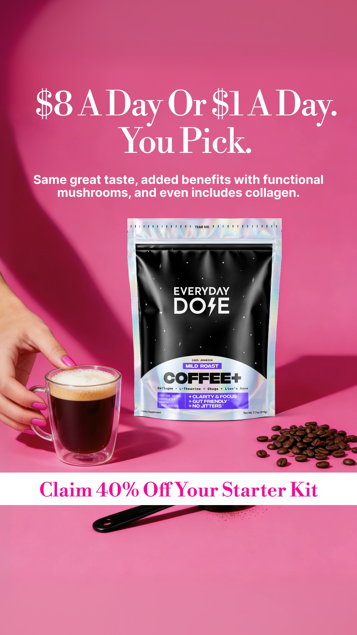 Everyday Dose Facebook ad
