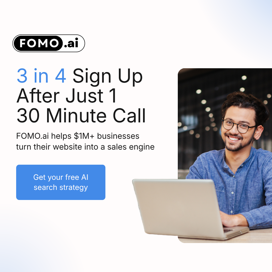 FOMO.ai Facebook ad