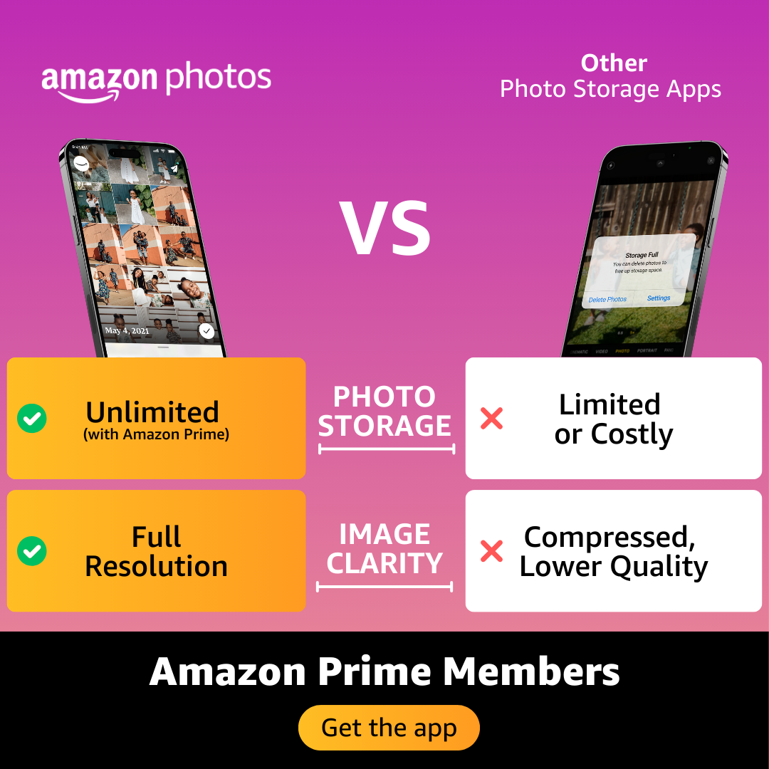 Amazon Photos Facebook ad