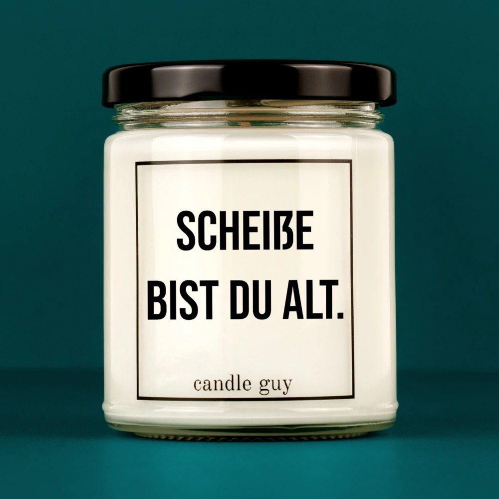 Candle guy Facebook ad: Geburtstagsgeschenk mit Humor.