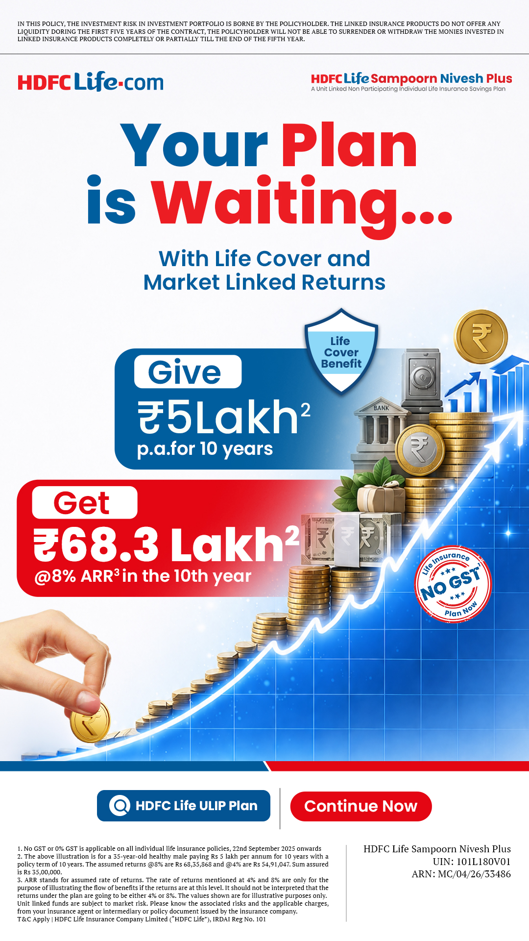 HDFC Life Facebook ad
