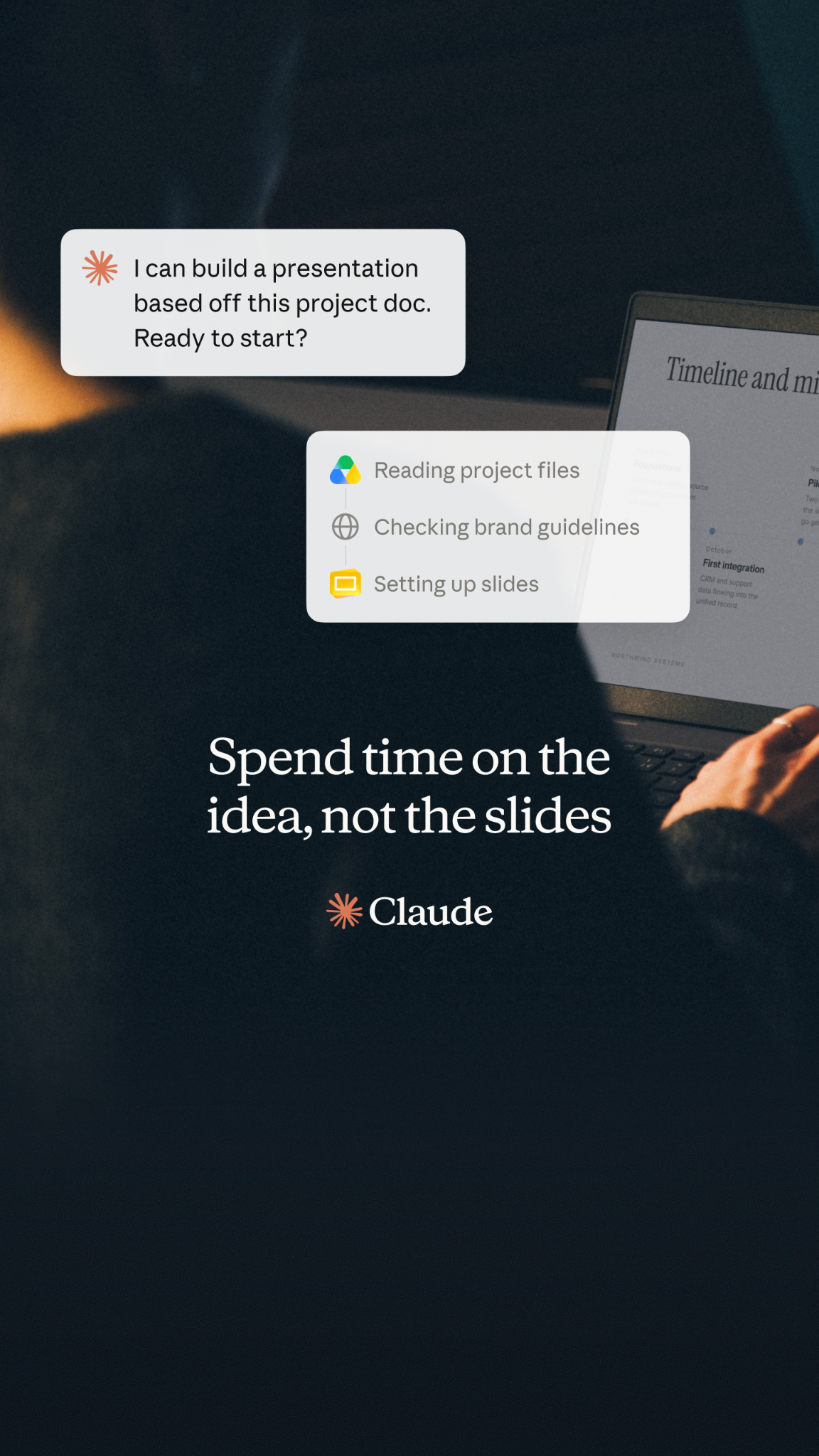 Claude Facebook ad: Try Claude