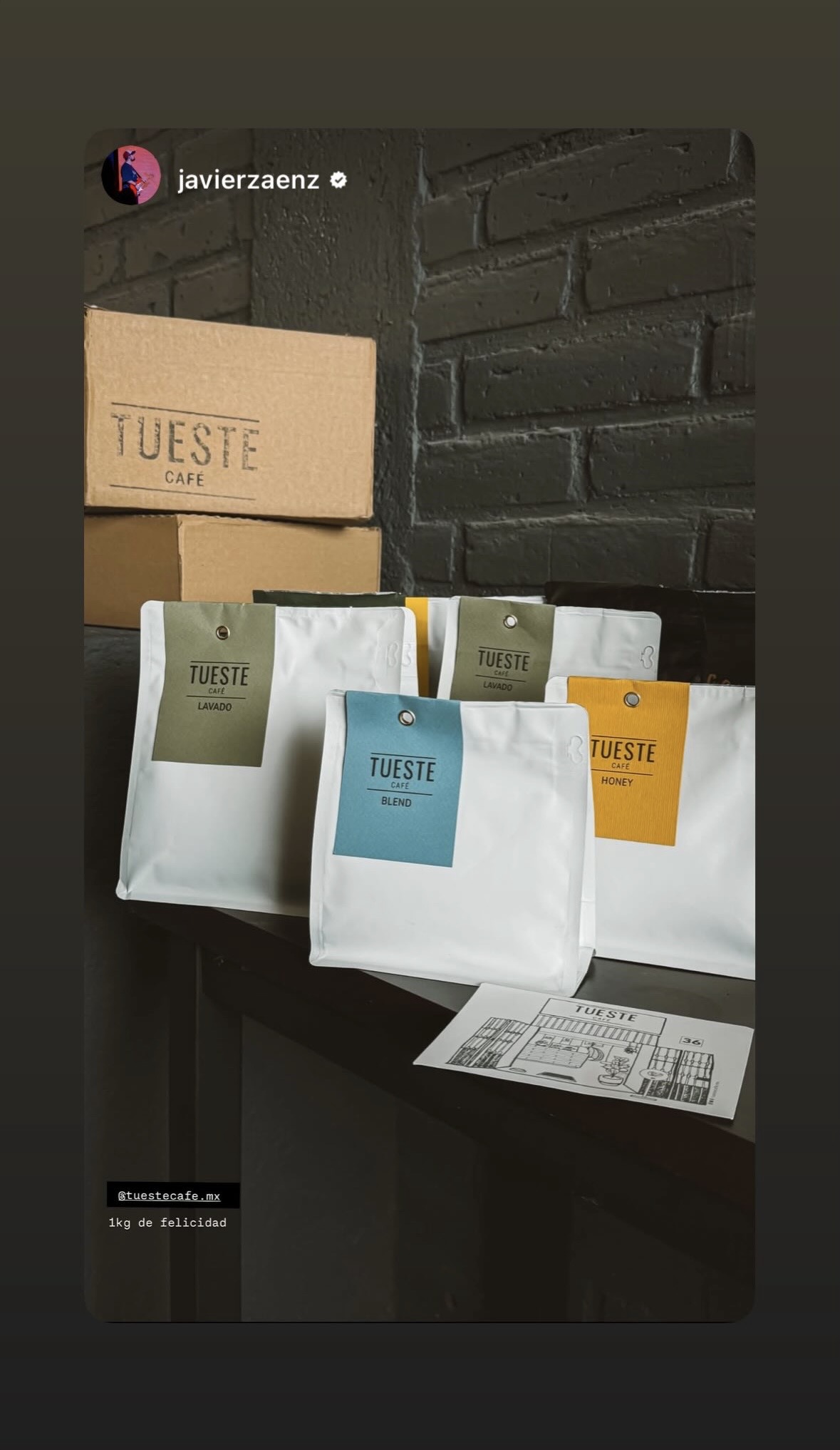 Tueste Café Facebook ad